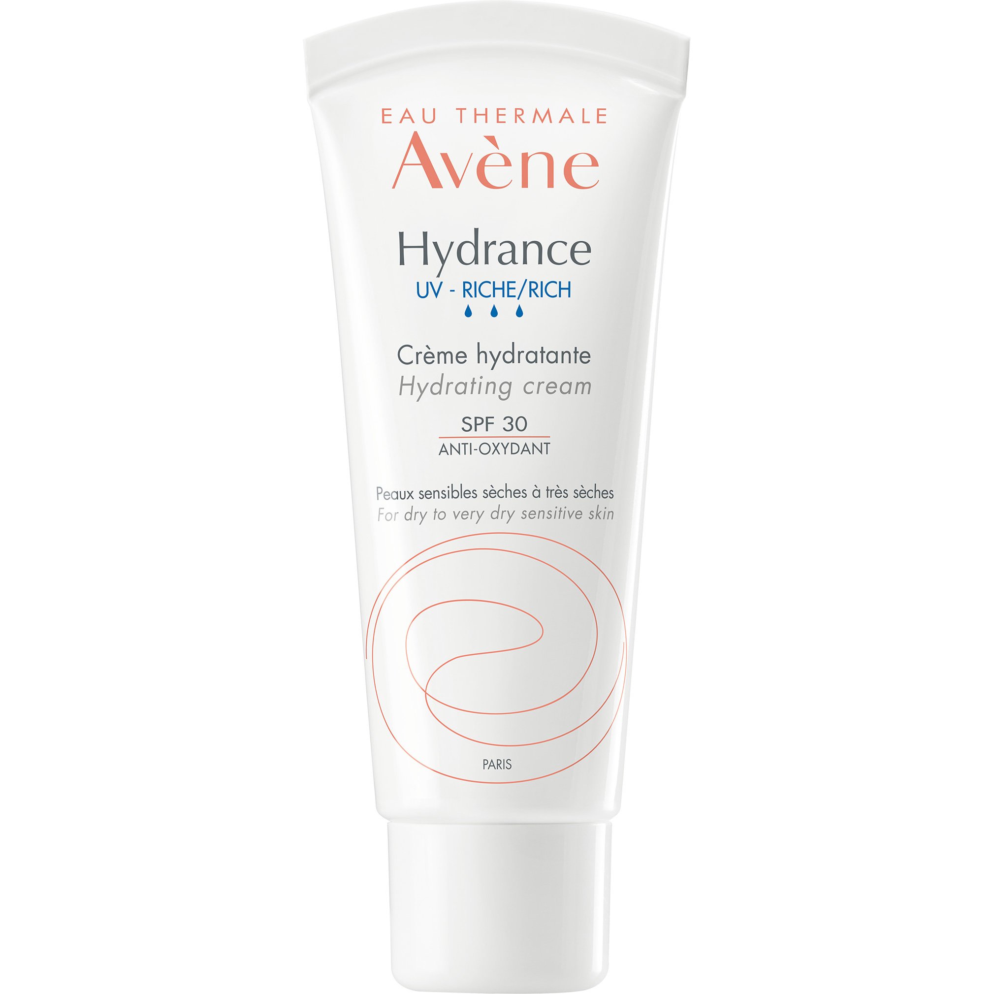 Avène Avene Hydrance UV Riche Cream Spf30 Ενυδατική Κρέμα Πλούσιας Υφής για Ξηρές & Πολύ Ξηρές Επιδερμίδες 40ml