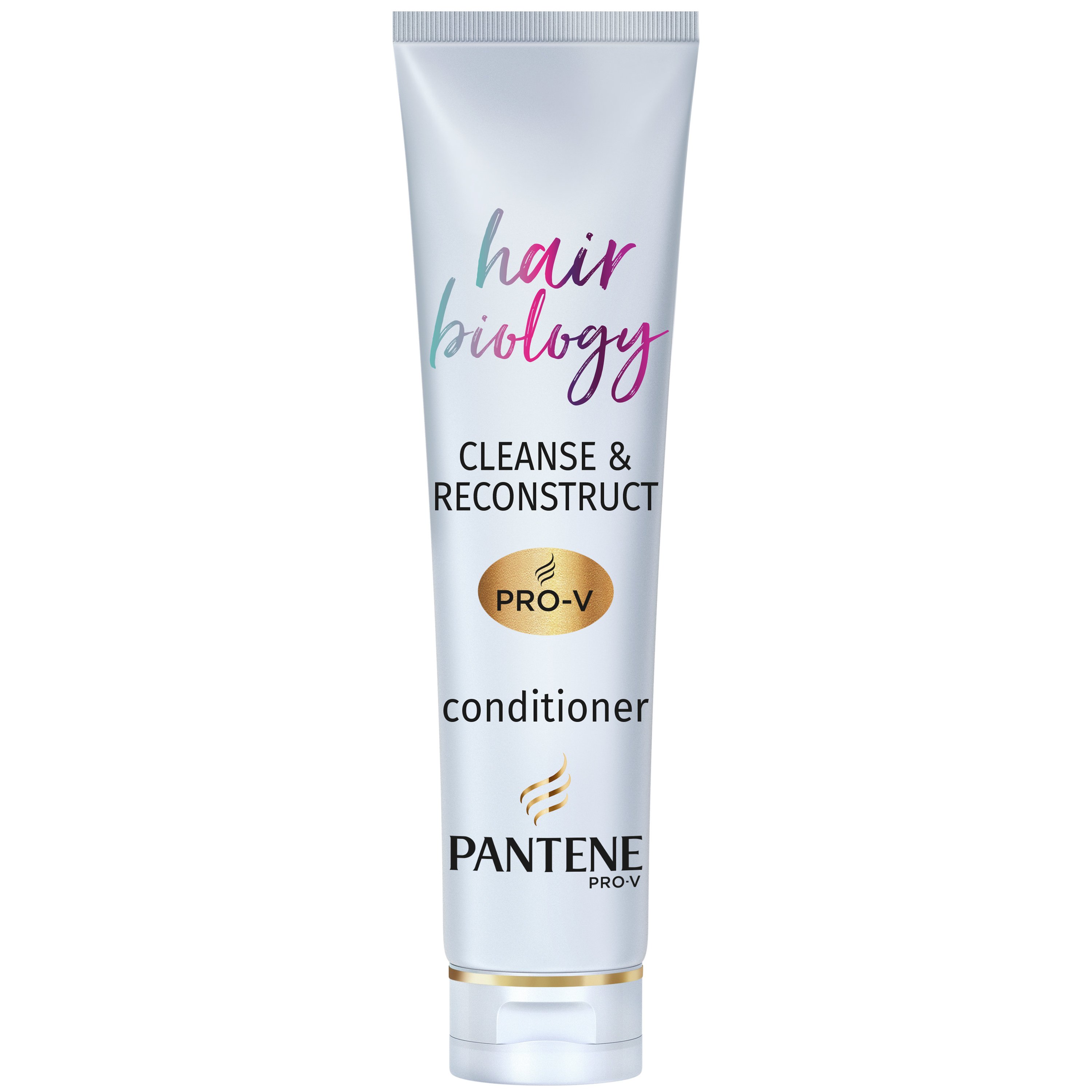 Pantene Hair Biology Cleanse & Reconstruct Conditioner Μαλακτική Κρέμα Αναδόμησης για Λιπαρές Ρίζες & Κατεστραμμένες Άκρες 160ml φωτογραφία