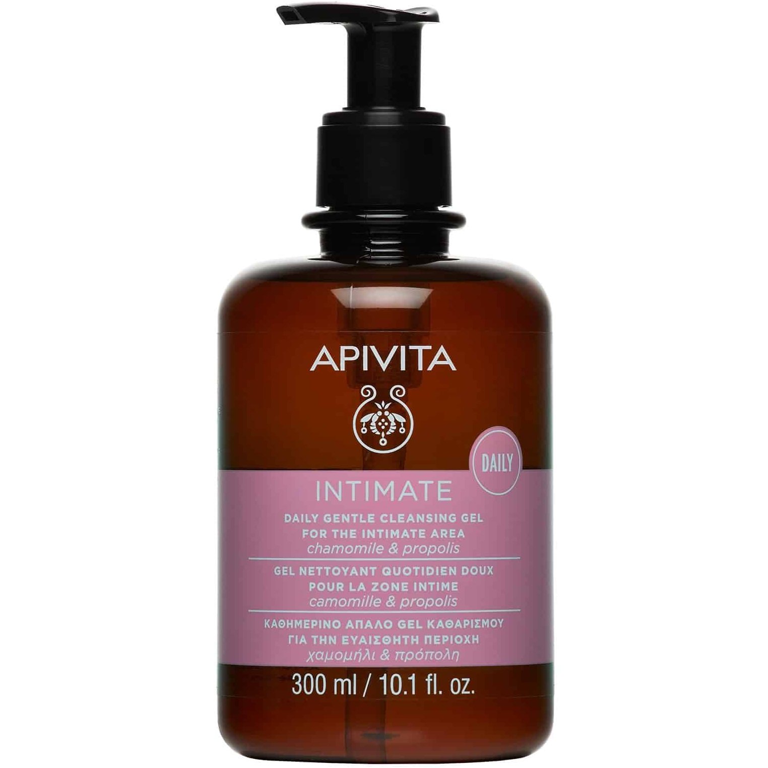 Apivita Apivita Intimate Daily Gel Καθαρισμού για την Ευαίσθητη Περιοχή με Χαμομήλι & Πρόπολη 300ml