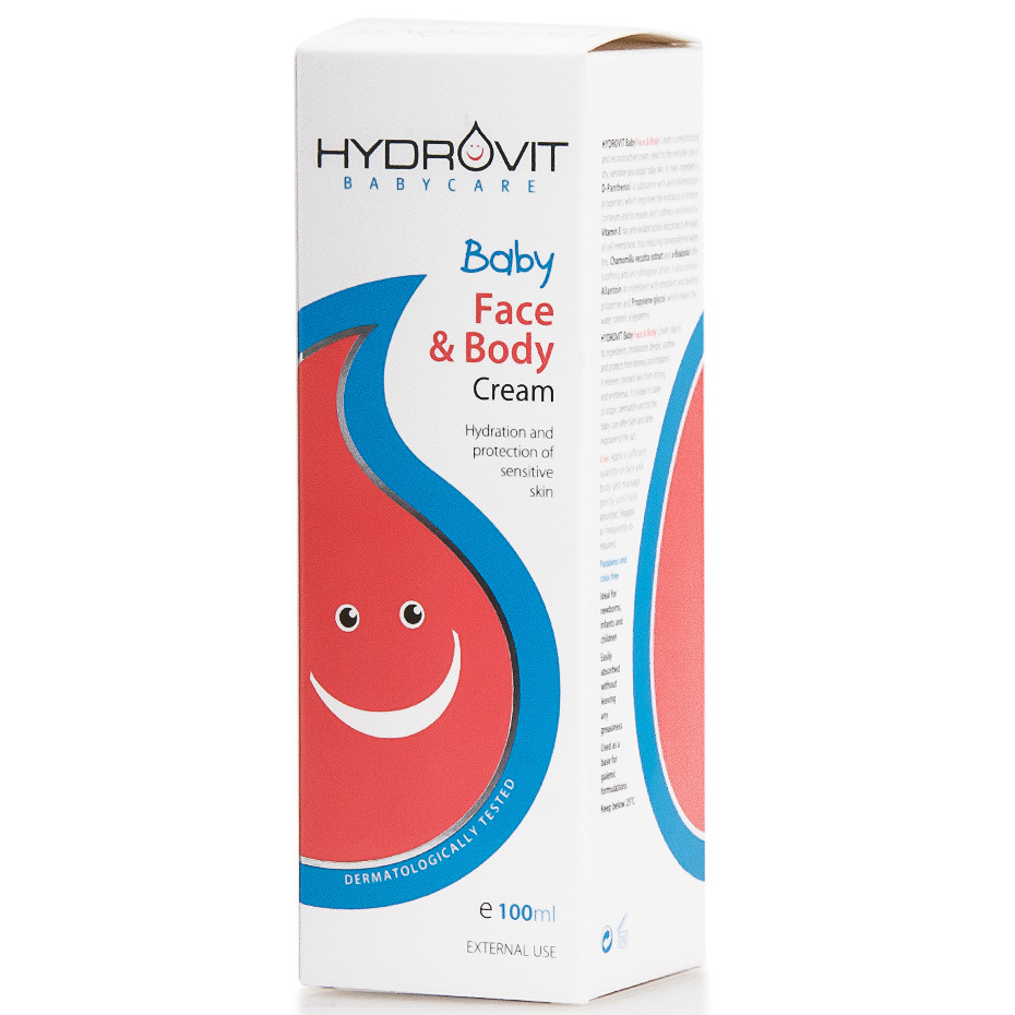 Hydrovit Hydrovit Baby Face & Body Cream Βρεφική Κρέμα Προσώπου-Σώματος 100ml