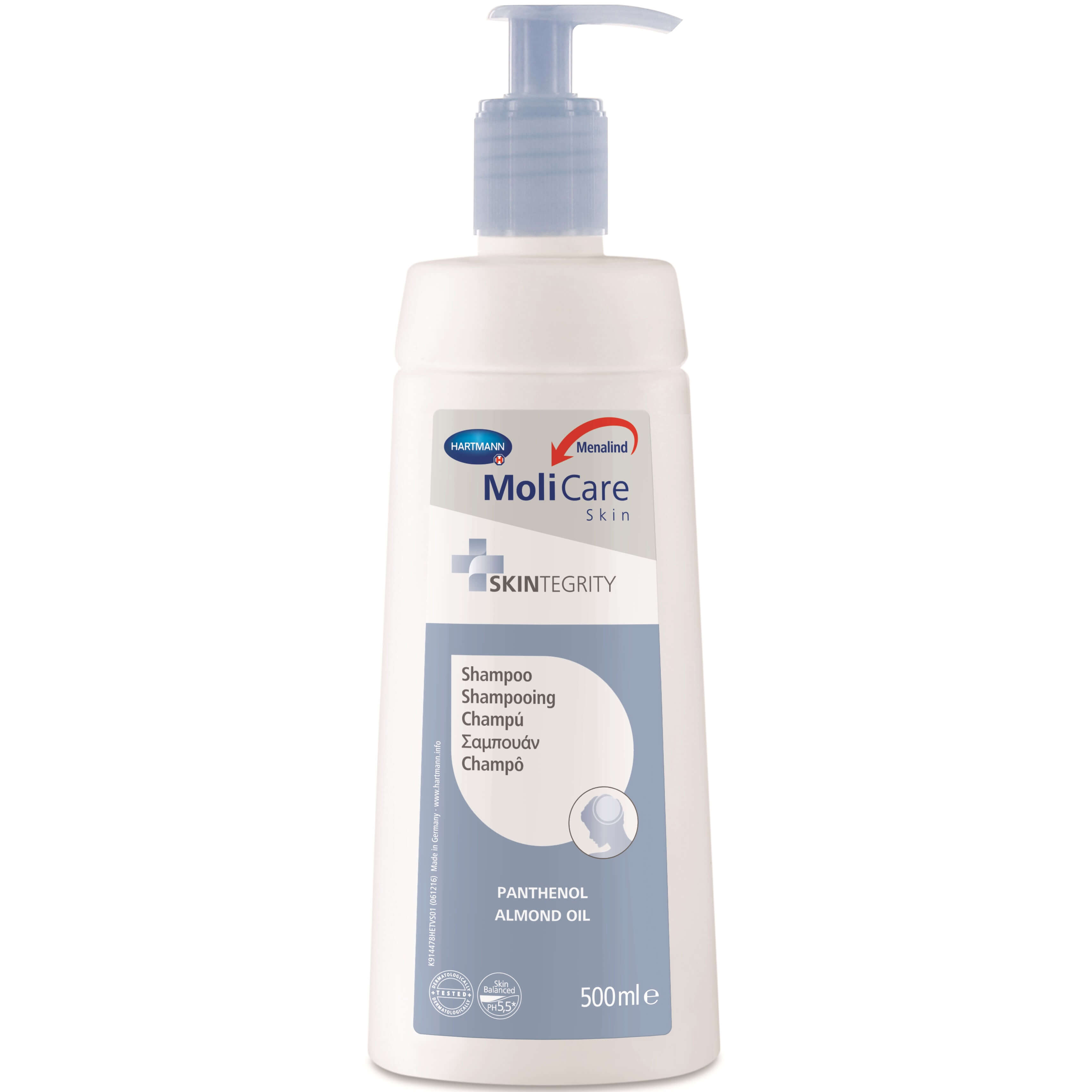 Hartmann Menalind Molicare Professional Σαμπουάν 500 ml φωτογραφία