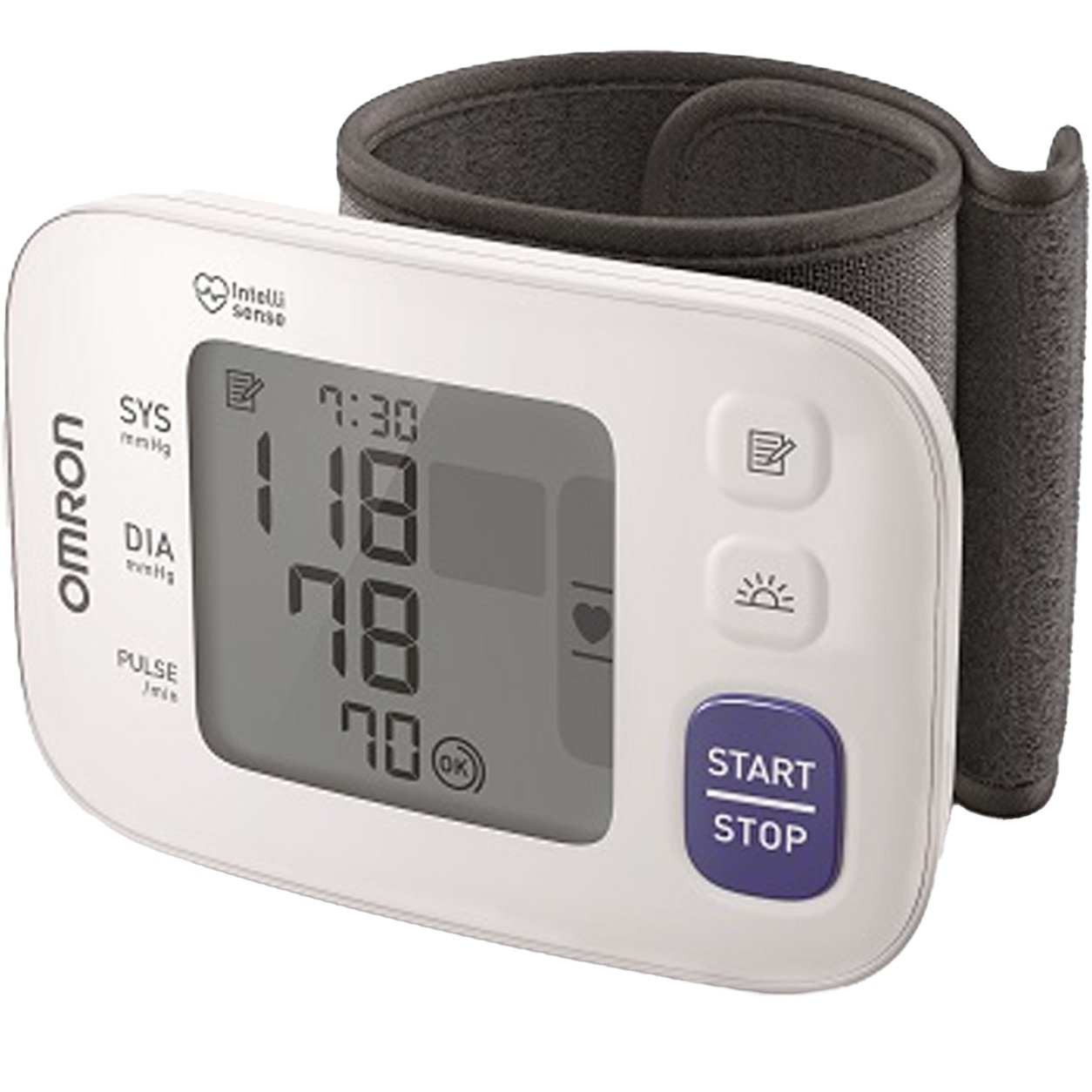 Omron Omron RS4 Blood Pressure Monitor Πιεσόμετρο Καρπού με Λειτουργία Ανίχνευσης Αρρυθμίας HEM-6181-E, 1 Τεμάχιο​