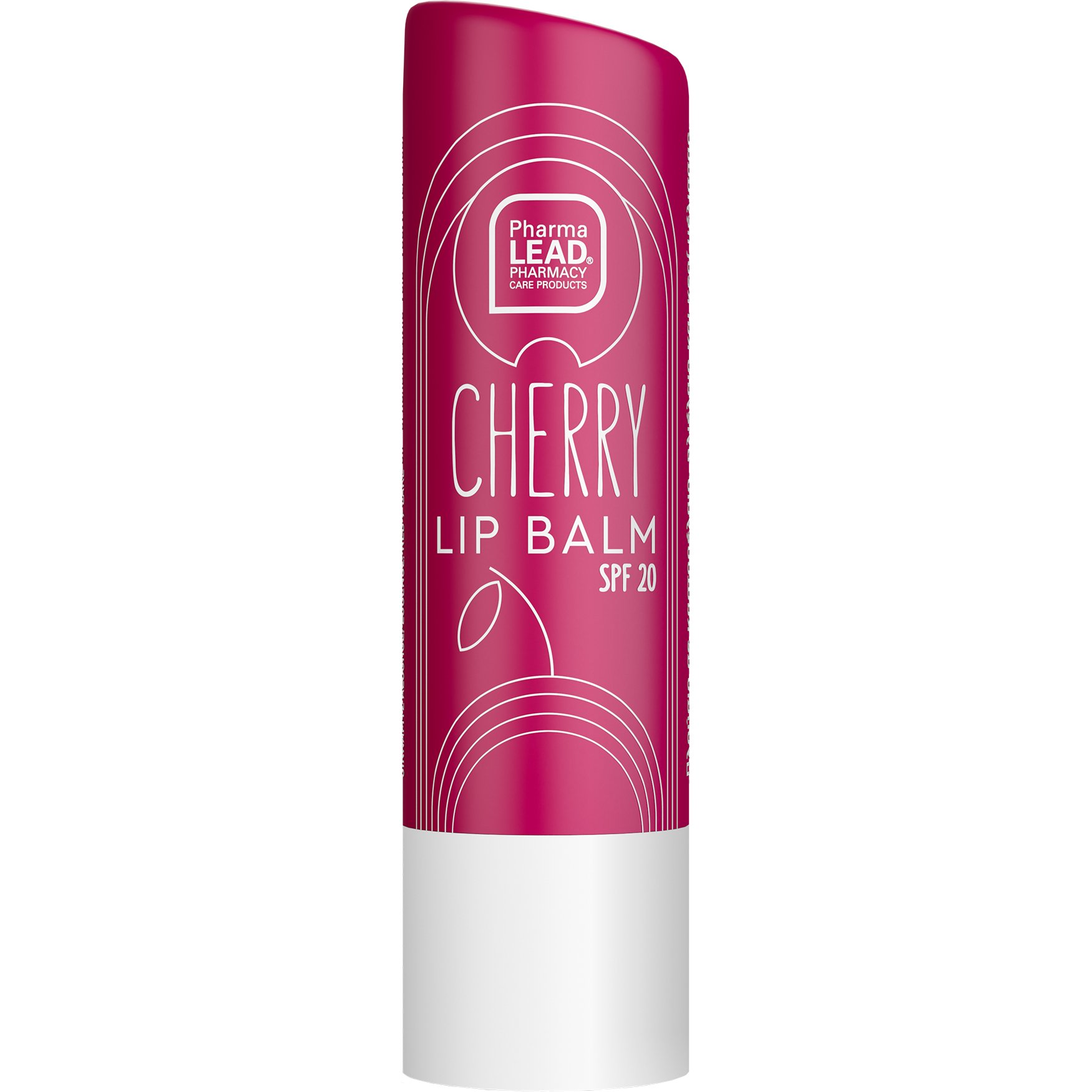 PharmaLead Pharmalead Cherry Lip Balm Spf20 Ενυδατικό Βάλσαμο Χειλιών με Άρωμα Κεράσι 1 Τεμάχιο