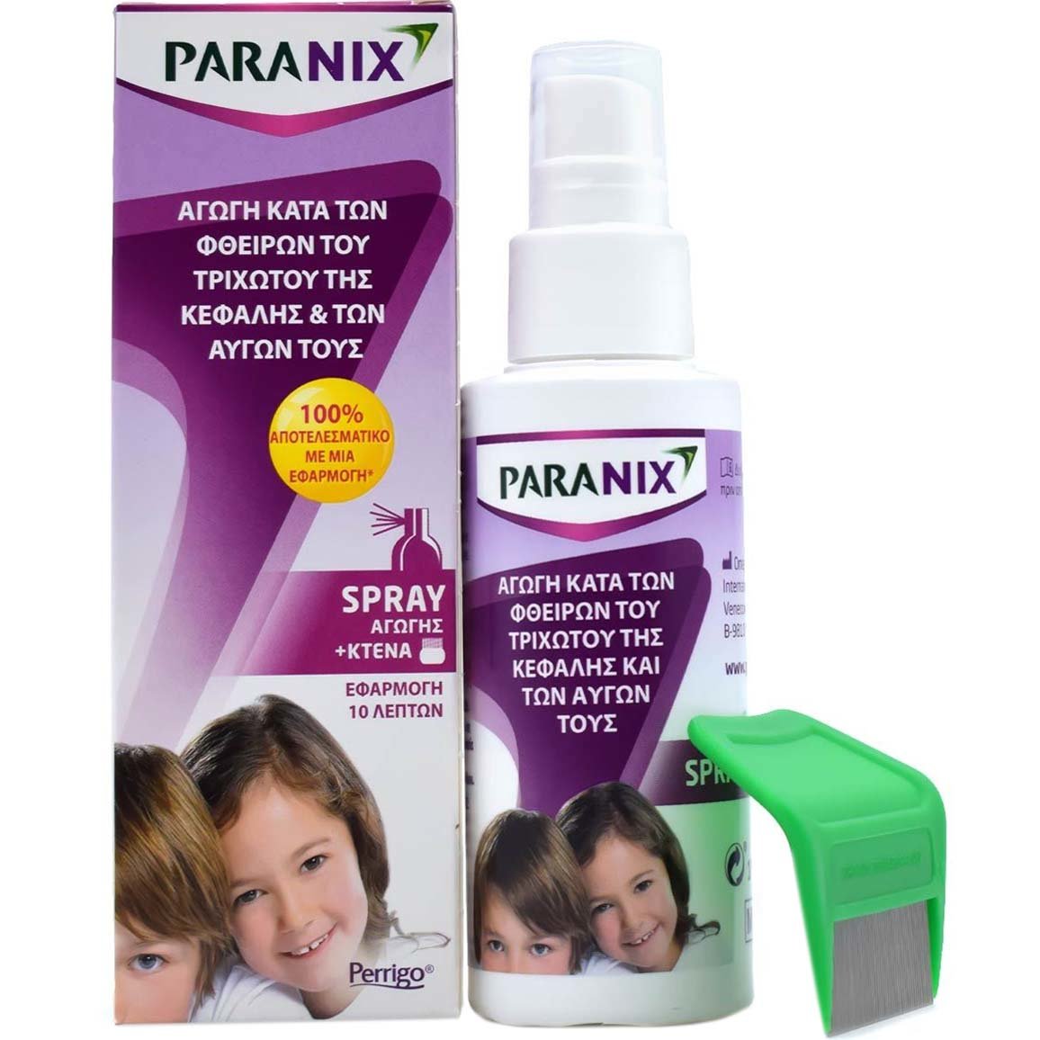 Paranix Paranix Spray Απομακρύνει Τις Ψείρες Με Την Πρώτη Εφαρμογή 100ml