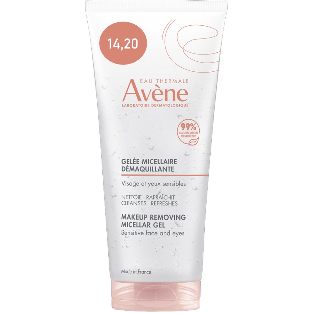 Avène Avene Promo Make Up Removing Gel for Sensitive Face & Eyes Gel Καθαρισμού & Ντεμακιγιάζ Προσώπου - Ματιών με Μικύλλια, Ιδανικό για Ευαίσθητες Επιδερμίδες 200ml