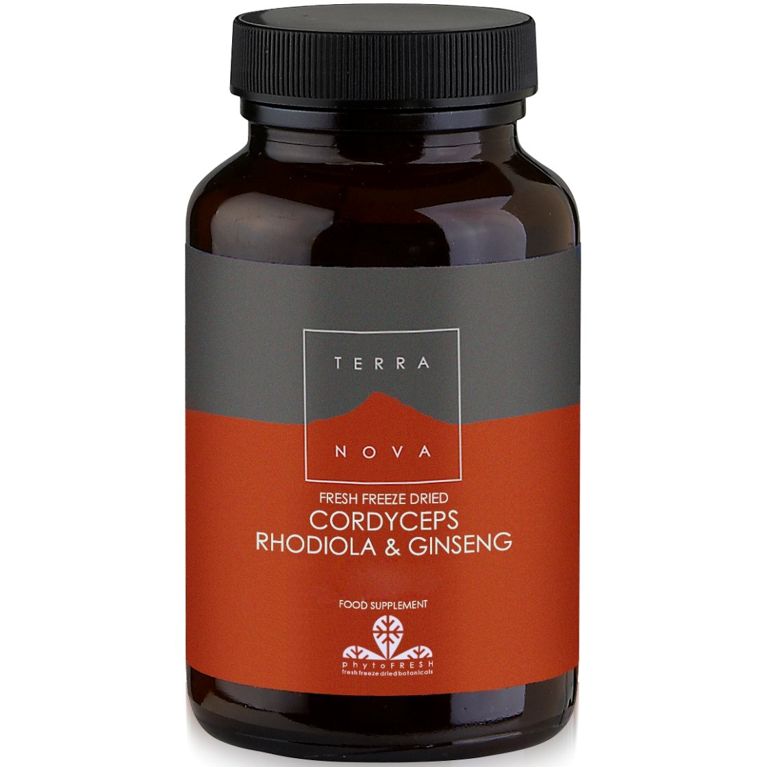 Bionat Terranova Cordyceps, Rhodiola & Ginseng Συμπλήρωμα Διατροφής με Ροδιόλα & Τζίνσενγκ για Πνευματική & Σωματική Κόπωση 50Caps