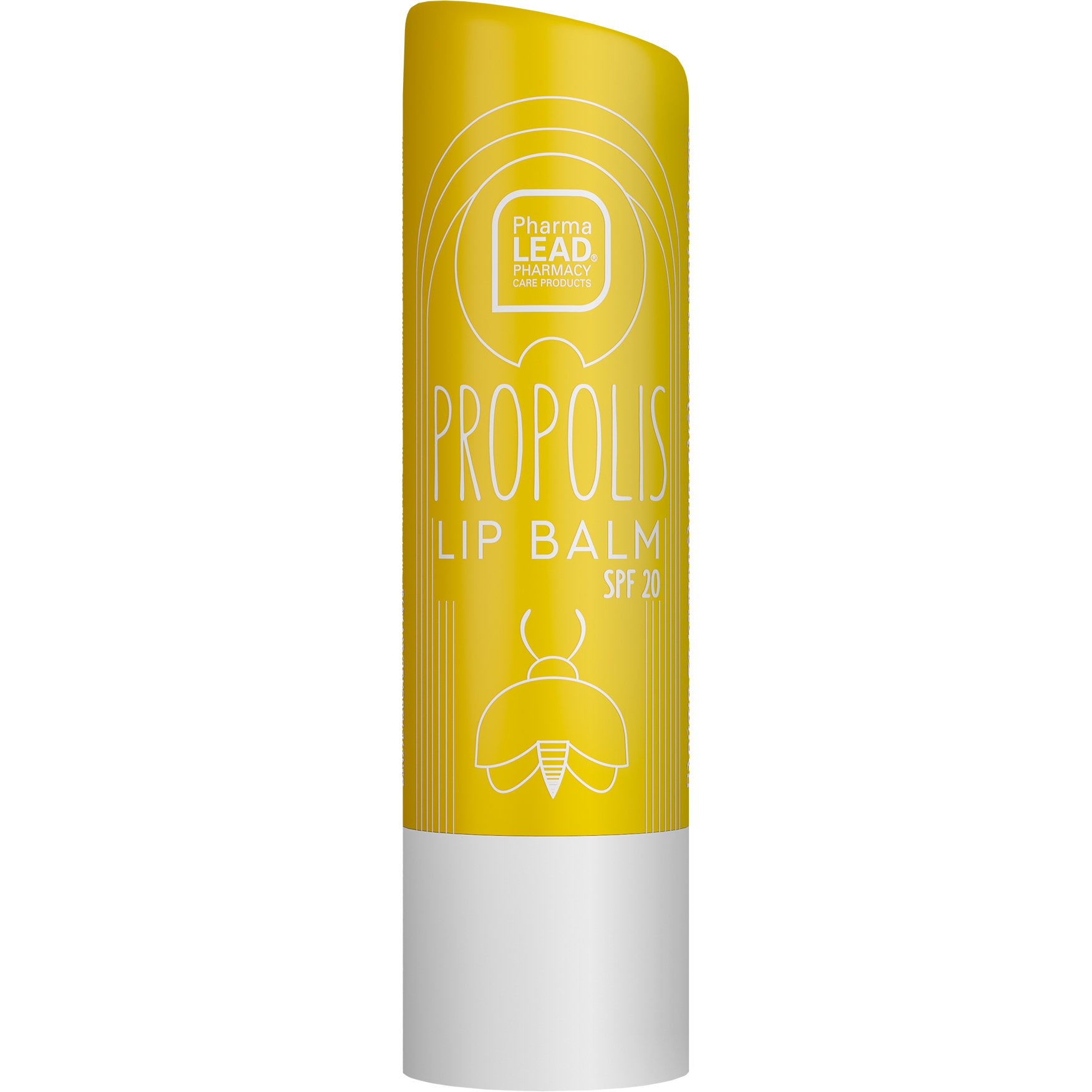 PharmaLead Pharmalead Propolis Lip Balm Spf20 Ενυδατικό Βάλσαμο Χειλιών με Άρωμα Βανίλια 1 Τεμάχιο