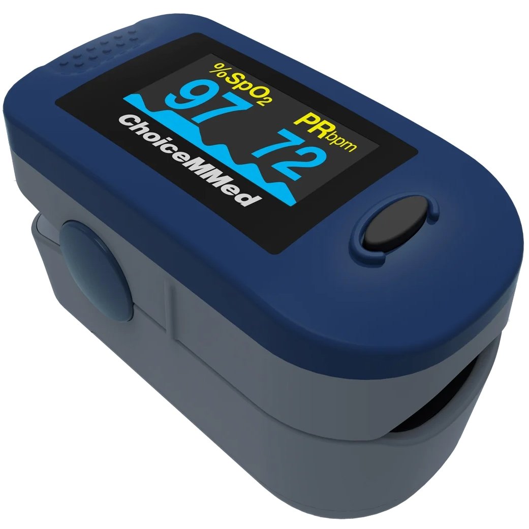 Bulk Choicemmed Oxywatch Fingertrip Pulse Oximeter Παλμικό Οξύμετρο Δακτύλου με Θήκη Μεταφοράς 1 Τεμάχιο