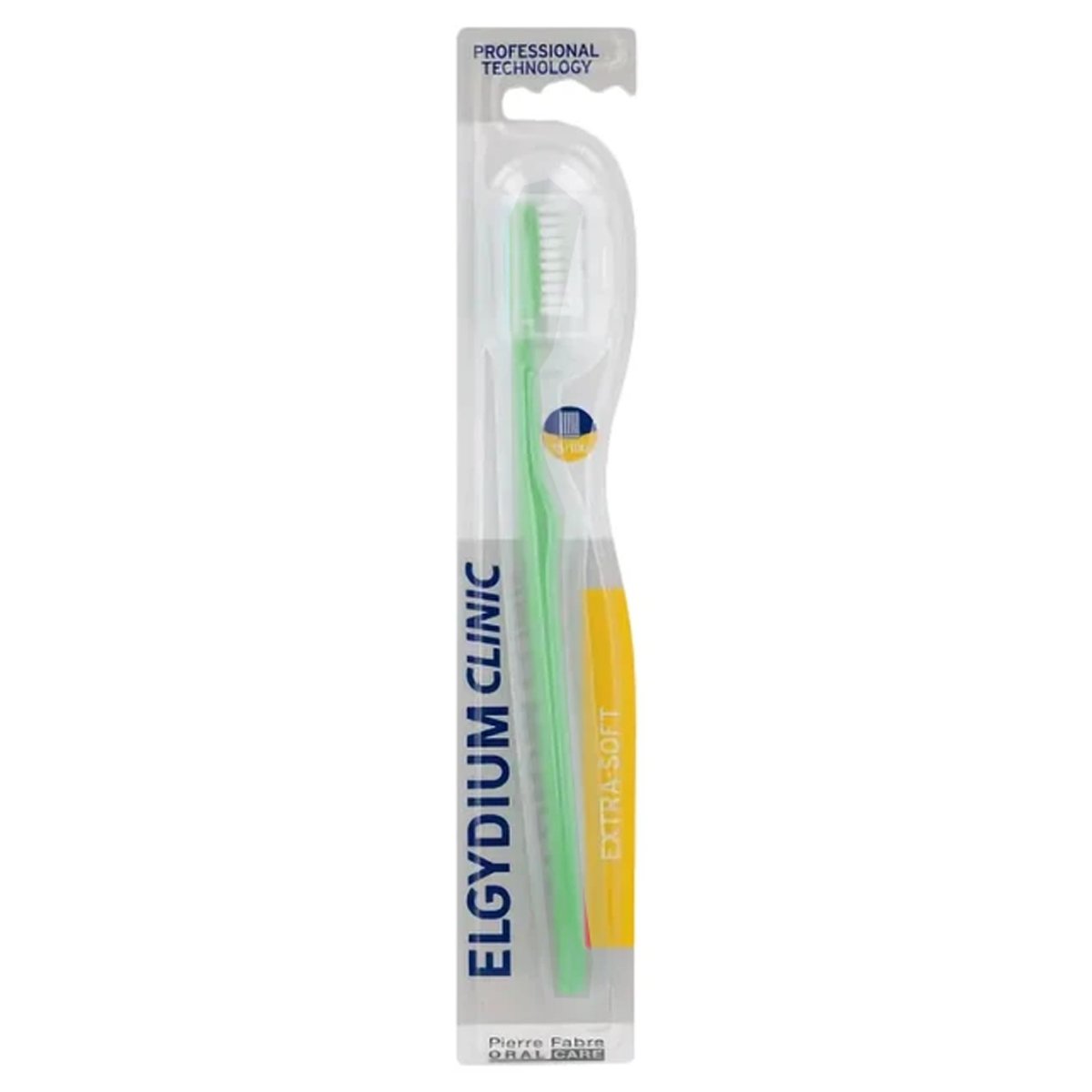 Elgydium Clinic Extra-Soft 15/100 Toothbrush Πολύ Μαλακή Οδοντόβουρτσα Κατάλληλη για Μετεγχειρητική Φροντίδα 1 Τεμάχιο – Πράσινο