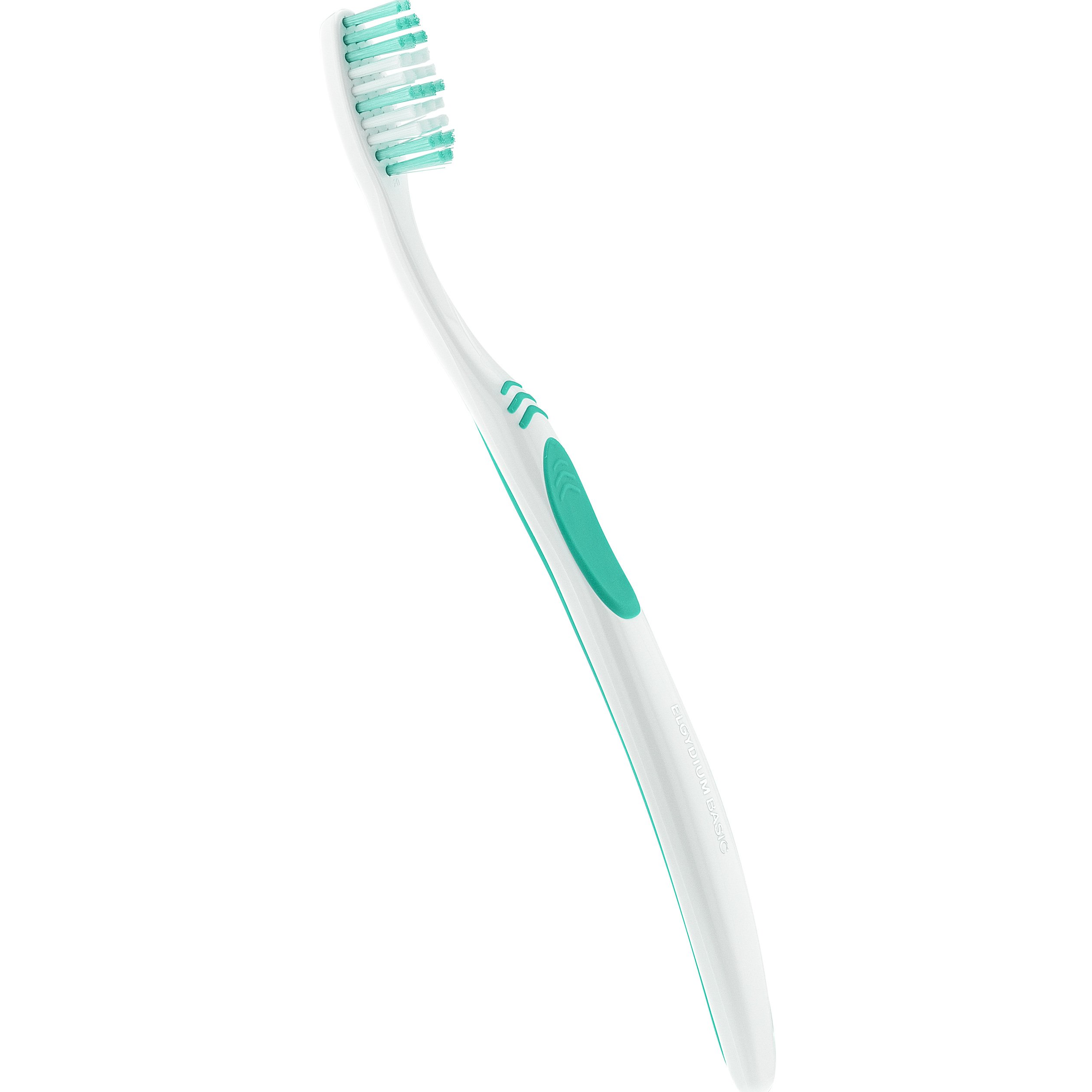 Elgydium Basic Medium Toothbrush Χειροκίνητη Μέτριας Σκληρότητας Οδοντόβουρτσα με Εργονομική Λαβή 1 Τεμάχιο – Βεραμάν