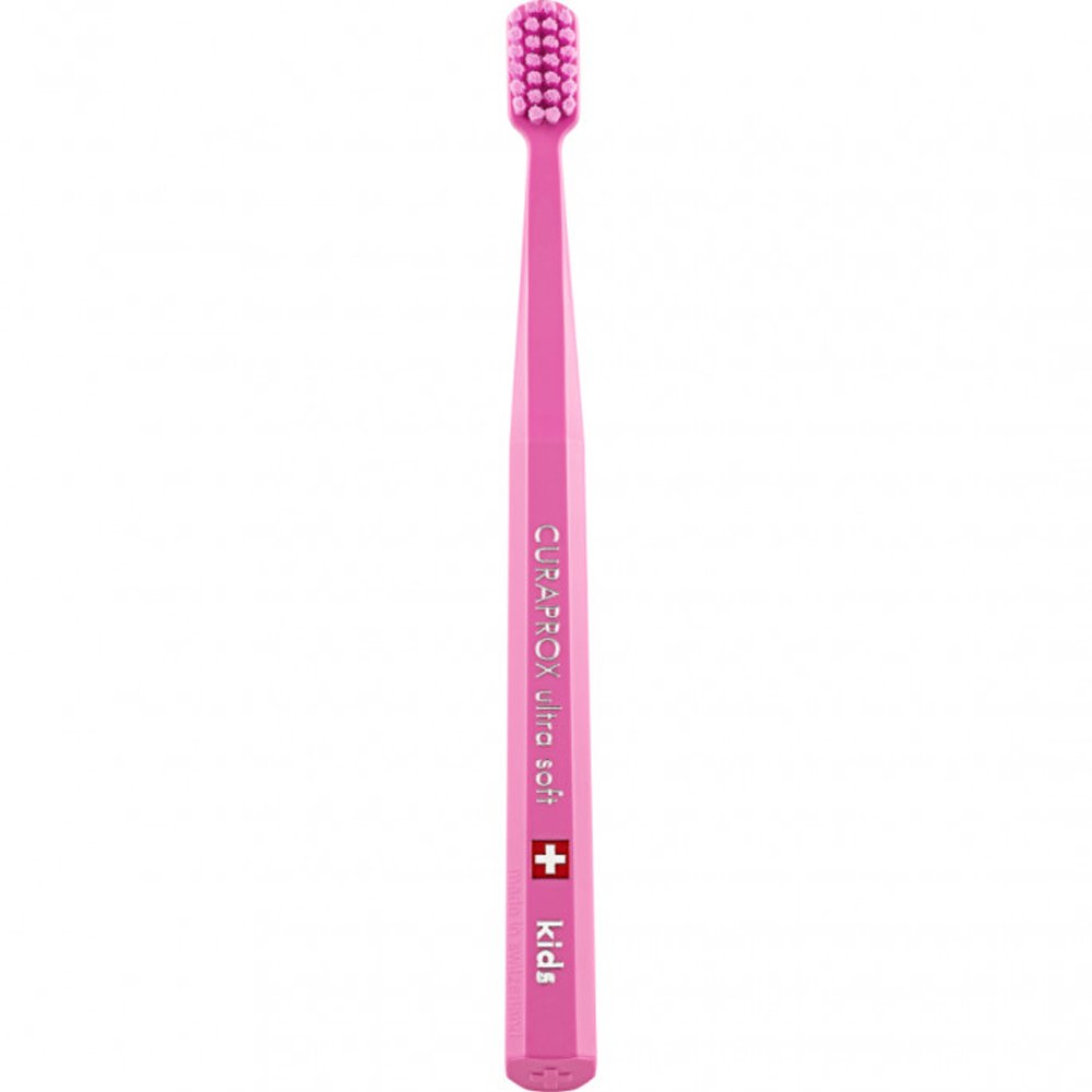 Curaprox Curaprox Kids CS 5500 Ultra Soft Toothbrush 4-12 Years Παιδική Οδοντόβουρτσα με Μικρή Κεφαλή & Εξαιρετικά Μαλακές Ίνες 1 Τεμάχιο - Ροζ