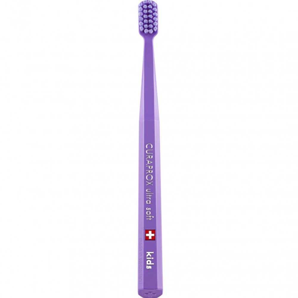 Curaprox Curaprox Kids CS 5500 Ultra Soft Toothbrush 4-12 Years Παιδική Οδοντόβουρτσα με Μικρή Κεφαλή & Εξαιρετικά Μαλακές Ίνες 1 Τεμάχιο - Μωβ