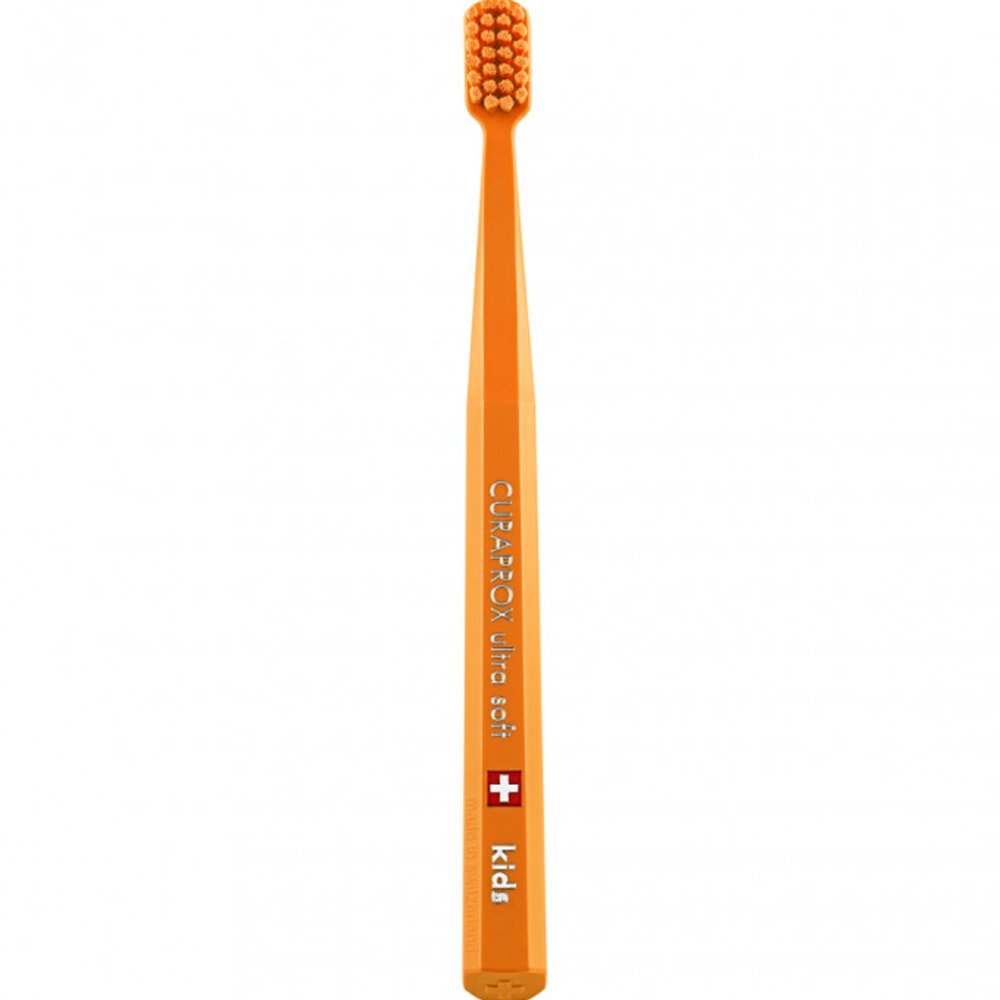 Curaprox Curaprox Kids CS 5500 Ultra Soft Toothbrush 4-12 Years Παιδική Οδοντόβουρτσα με Μικρή Κεφαλή & Εξαιρετικά Μαλακές Ίνες 1 Τεμάχιο - Πορτοκαλί