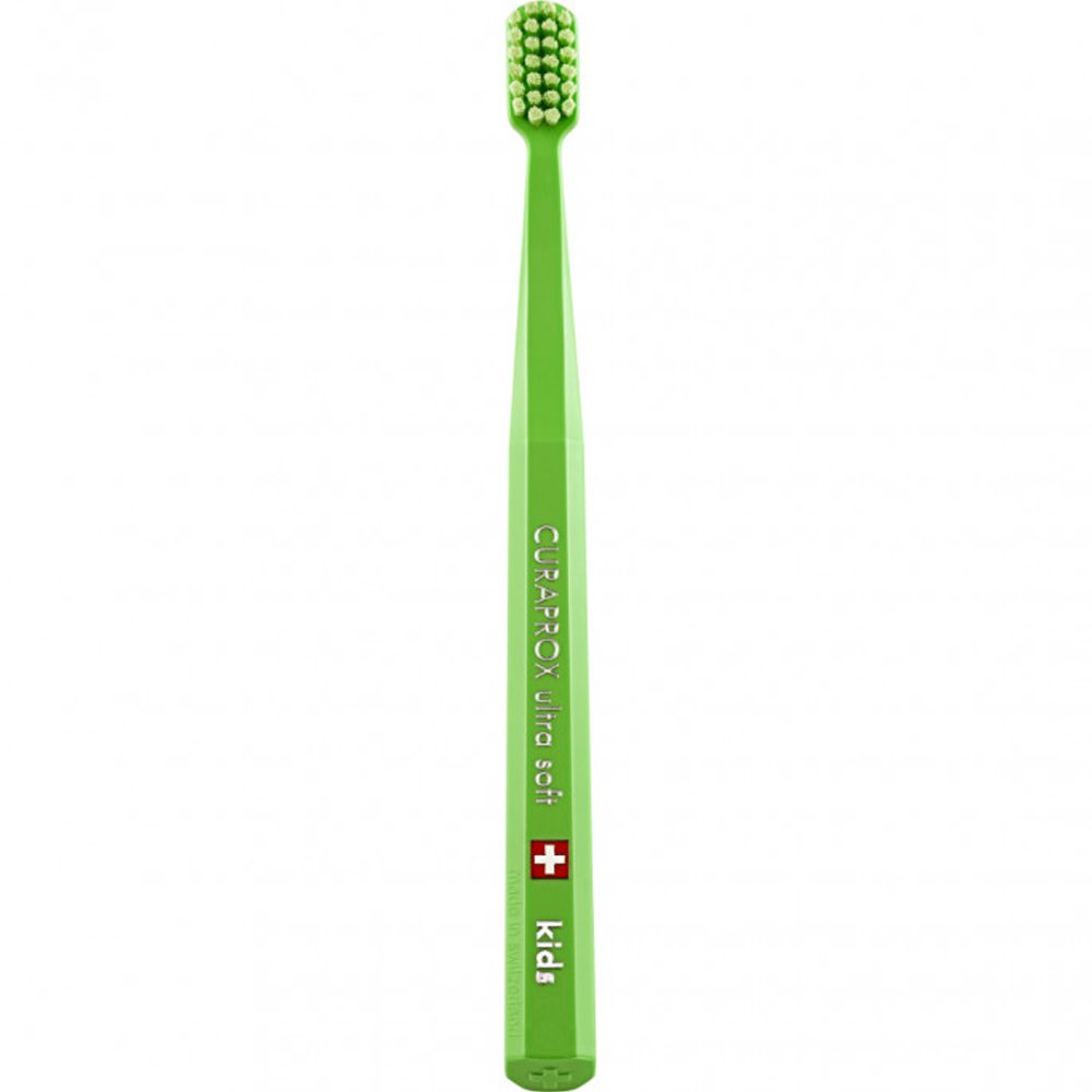 Curaprox Curaprox Kids CS 5500 Ultra Soft Toothbrush 4-12 Years Παιδική Οδοντόβουρτσα με Μικρή Κεφαλή & Εξαιρετικά Μαλακές Ίνες 1 Τεμάχιο - Πράσινο