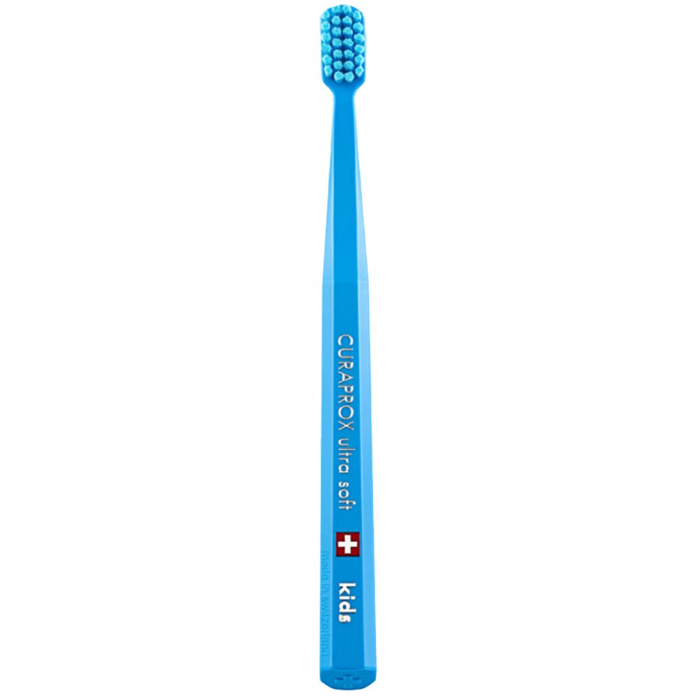 Curaprox Curaprox Kids CS 5500 Ultra Soft Toothbrush 4-12 Years Παιδική Οδοντόβουρτσα με Μικρή Κεφαλή & Εξαιρετικά Μαλακές Ίνες 1 Τεμάχιο - Μπλε