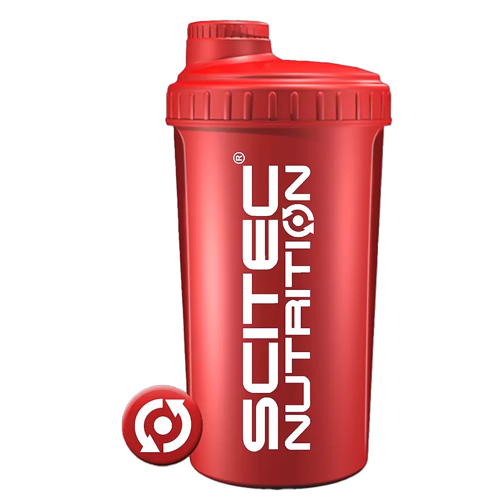 Scitec Nutrition Shaker Πρωτεΐνης Πλαστικό 700ml - Κόκκινο φωτογραφία