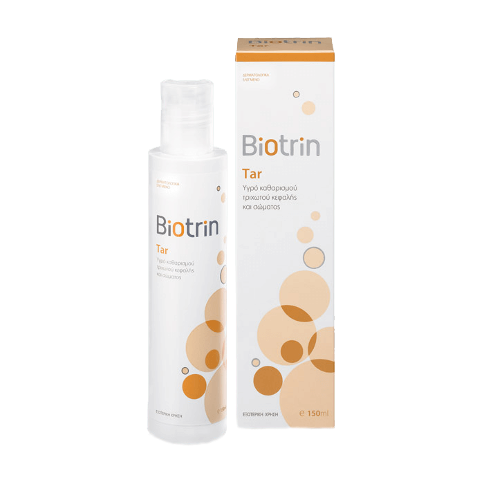 Biotrin Tar Cleansing Liquid Για Το Πρόσωπο Και Το Σώμα 150ml φωτογραφία