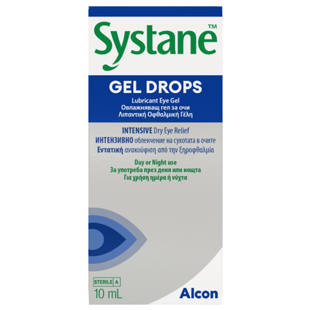 Systane Gel Drops Lubricant Eye Gel Λιπαντική Οφθαλμική Γέλη για Ανακούφιση από την Ξηροφθαλμία 10ml φωτογραφία