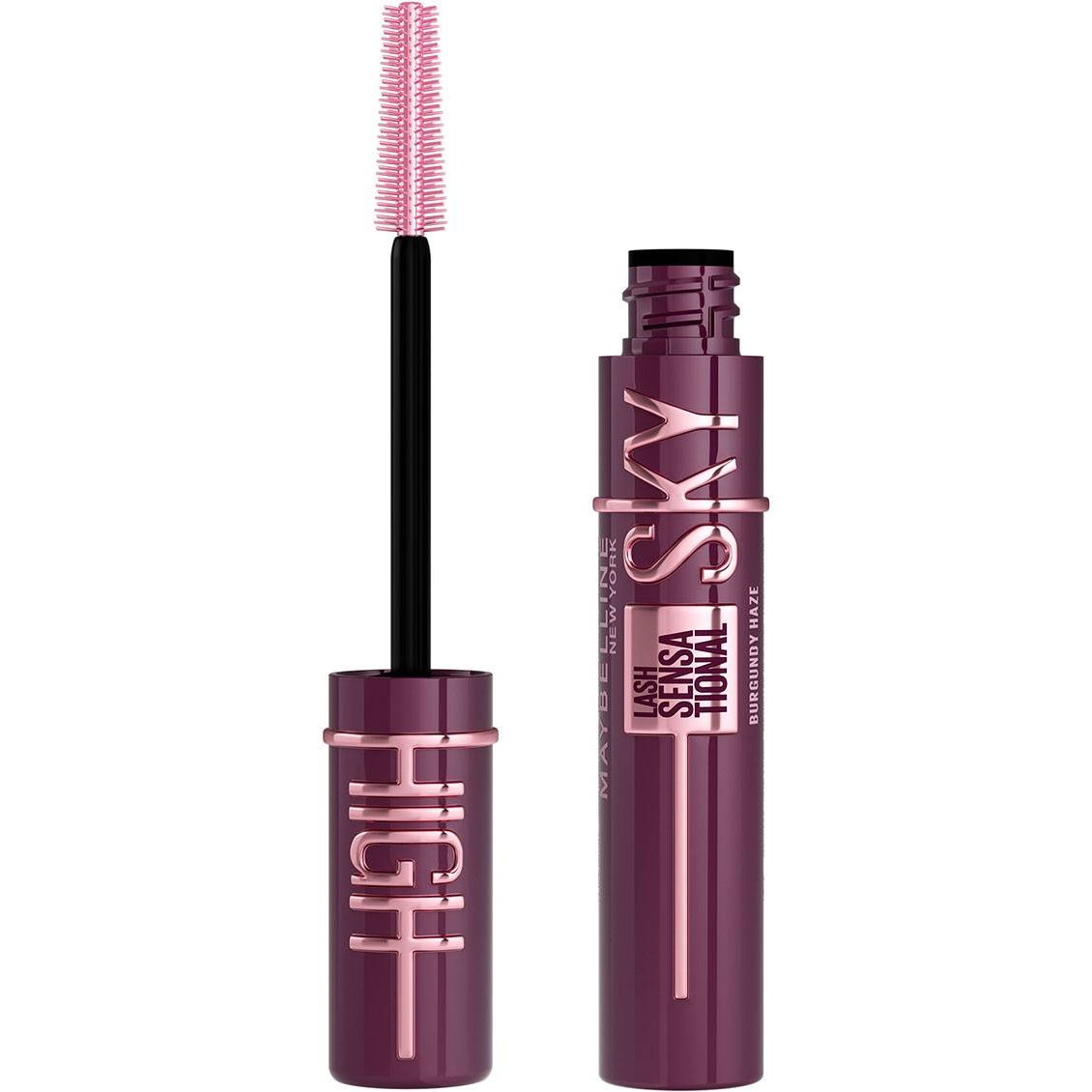 MAYBELLINE Maybelline Lash Sensational Sky High Μάσκαρα για Πλούσιο Όγκο & Αξεπέραστο Μήκος 7.2ml - Burgundy Haze