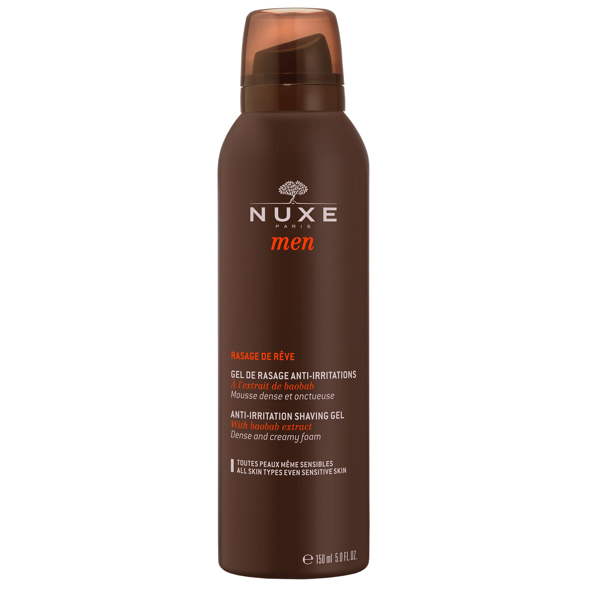 Wella Nuxe Men Anti-Irritation Shaving Gel Τζελ Ξυρίσματος Κατά των Ερεθισμών 150ml