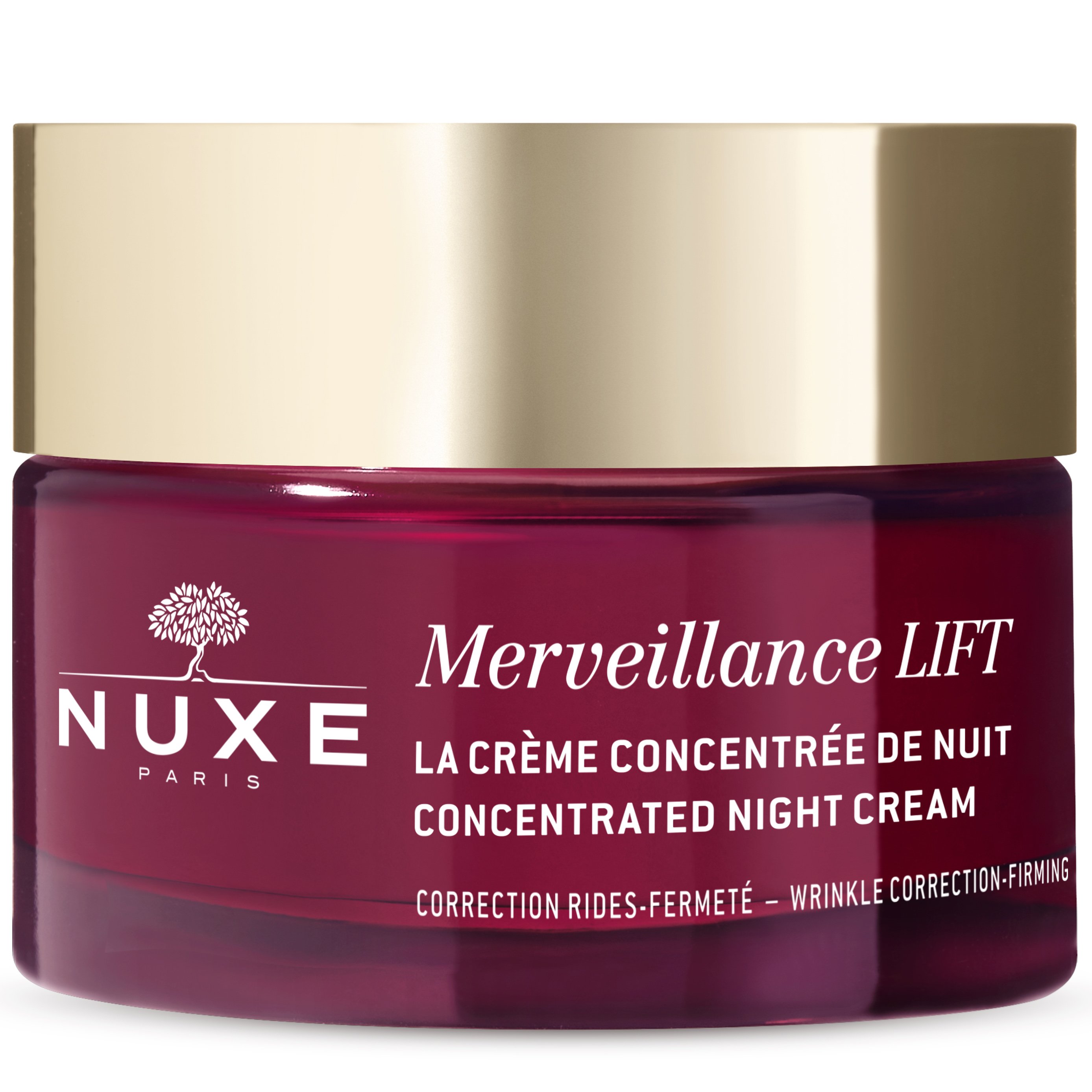 Nuxe Nuxe Merveillance Lift Concentrated Night Cream Συμπυκνωμένη Κρέμα Νύχτας Προσώπου, Λαιμού για Σύσφιξη & Λείανση των Ρυτίδων 50ml