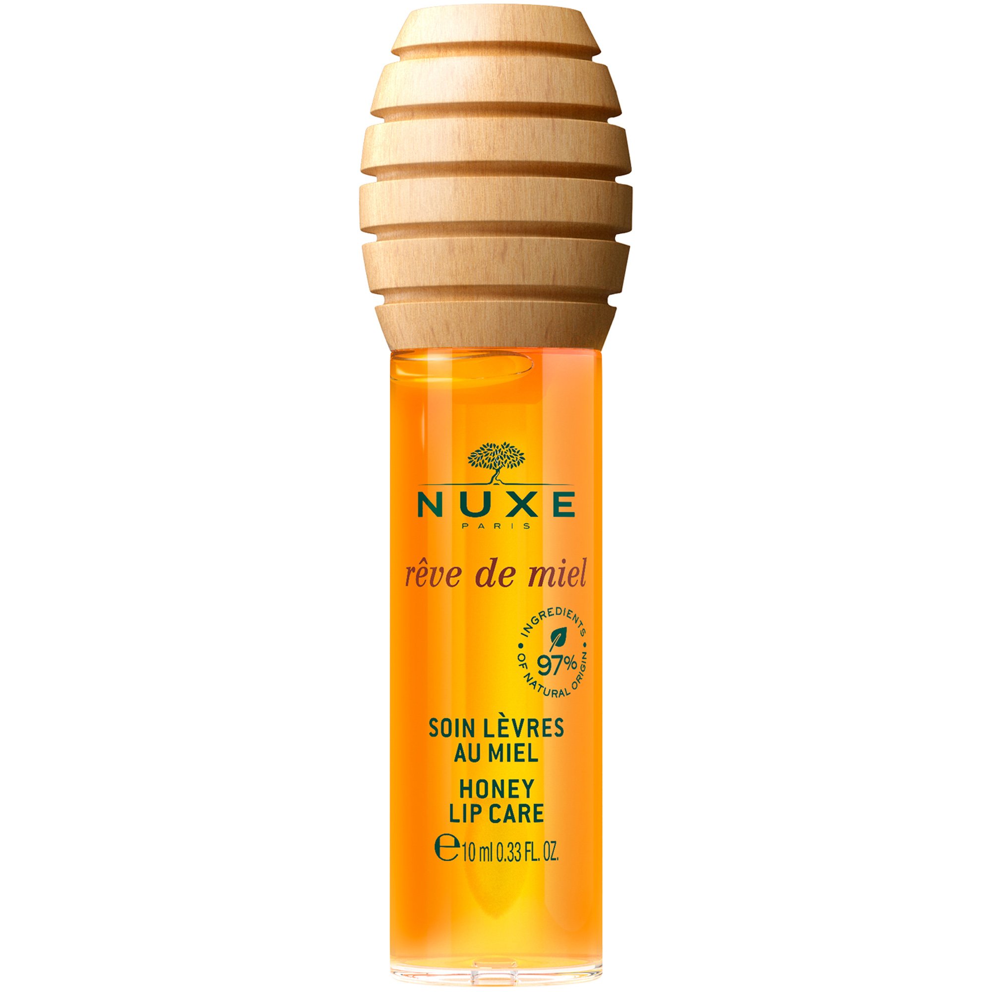 Wella Nuxe Reve de Miel Honey Lip Care Oil Ενυδατικό Λάδι Χειλιών που Προσφέρει Λάμψη 10ml