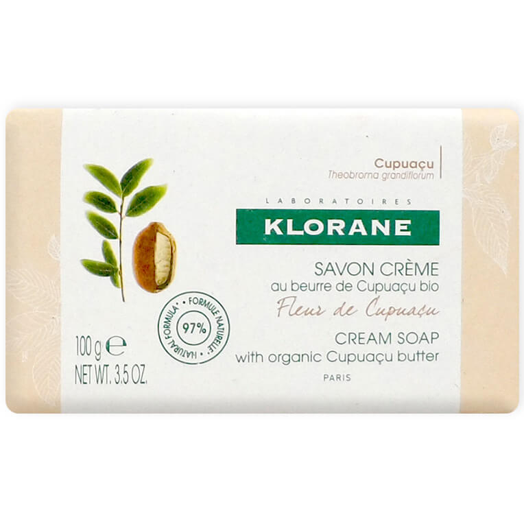 Klorane Klorane Nourishing Body Cream Soap with Organic Cupuacu Butter & Cupuacu Flower Κρεμώδες Σαπούνι με Άρωμα Άνθος Cupuacu 100ml