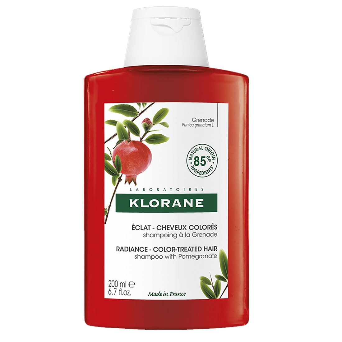 Klorane Klorane Pomegranate Shampoo Color Protection Σαμπουάν με Ρόδι για Βαμμένα Μαλλιά 200ml