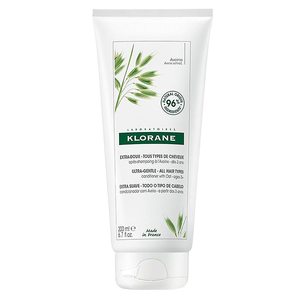 Klorane Klorane Oat Conditioner All Hair Types Μαλακτική Κρέμα Μαλλιών με Βρώμη για Όλους τους Τύπους Μαλλιών 200ml