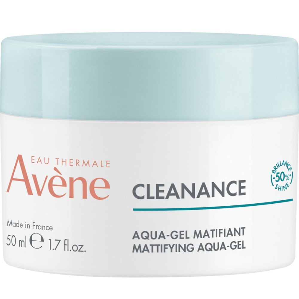 Avène Avene Cleanance Mattifying Aqua Ενυδατική Κρέμα-Gel που Καταπραΰνει & Χαρίζει Ματ Όψη σε Μεικτό, Λιπαρό με Ακμή ή με Ατέλειες Δέρμα Gel 50ml