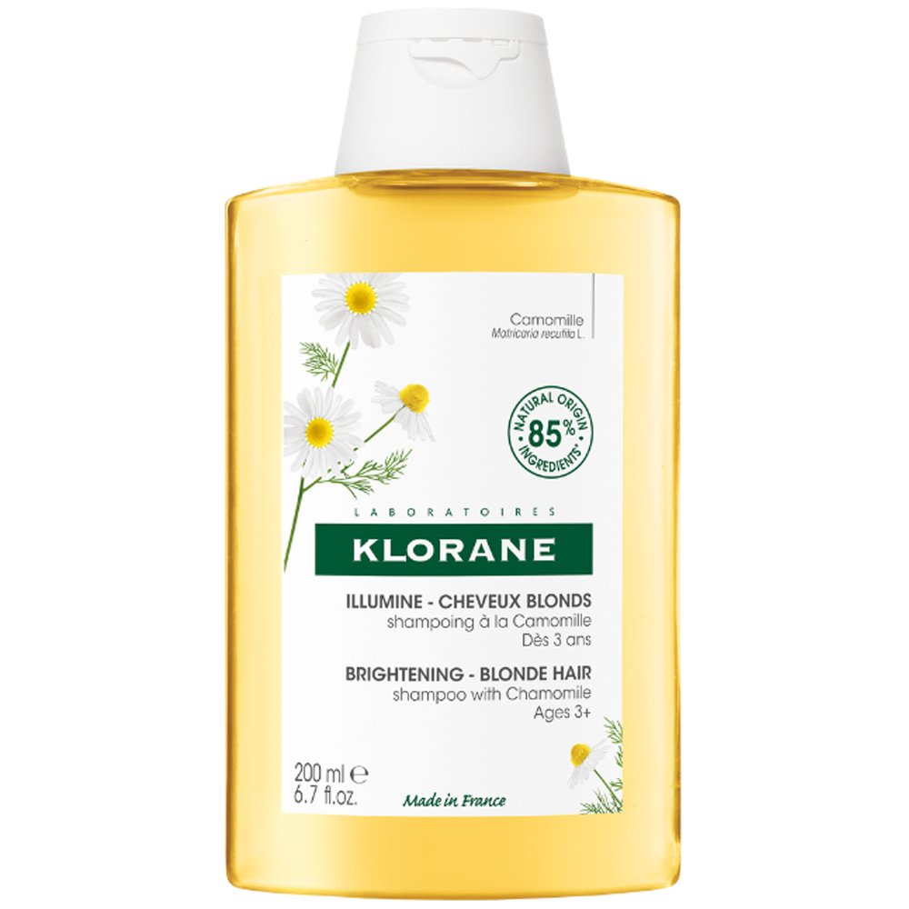 Klorane Klorane Chamomile Shampoo Σαμπουάν για Ξανθιές Ανταύγειες με Χαμομήλι 200ml