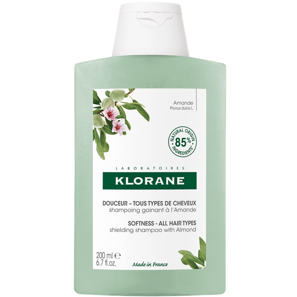 Klorane Klorane Almond Shampoo All Hair Types Σαμπουάν με Αμύγδαλο για Όλους τους Τύπους Μαλλιών 200ml