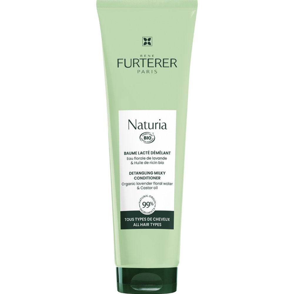 Rene Furterer Naturia Detangling Milky Conditioner Βιολογική Μαλακτική Κρέμα Μαλλιών για Εύκολο Ξέμπλεγμα Χωρίς να Βαραίνει Χαρίζοντας Λάμψη 150ml φωτογραφία