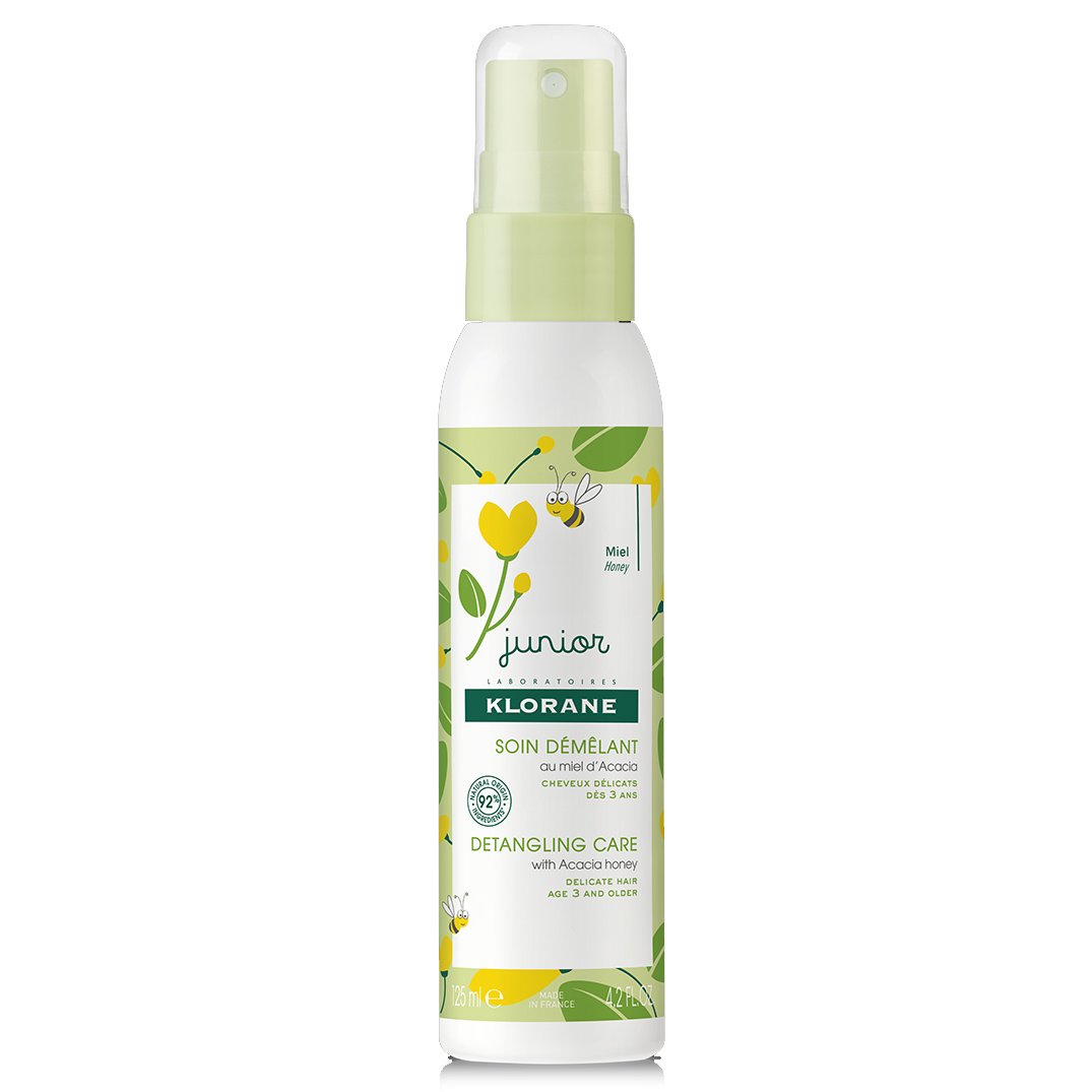 Klorane Klorane Junior Detangling Care Spray Μαλακτικό Σπρέι Μαλλιών με Μέλι Ακακίας 125ml