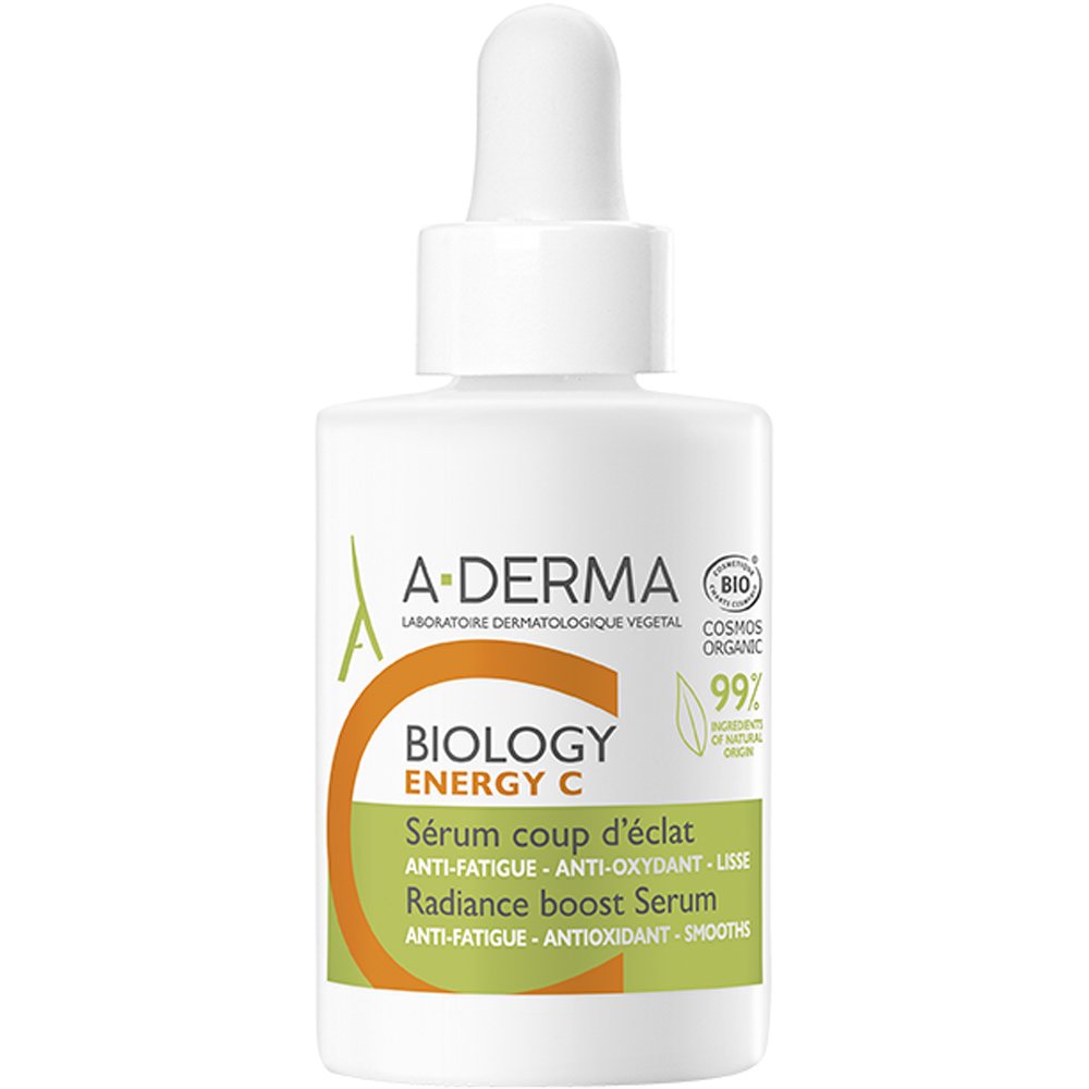 A-Derma A-Derma Biology Energy C Radiance Boost Serum Ορός Προσώπου Ενίσχυσης Λάμψης 30ml 