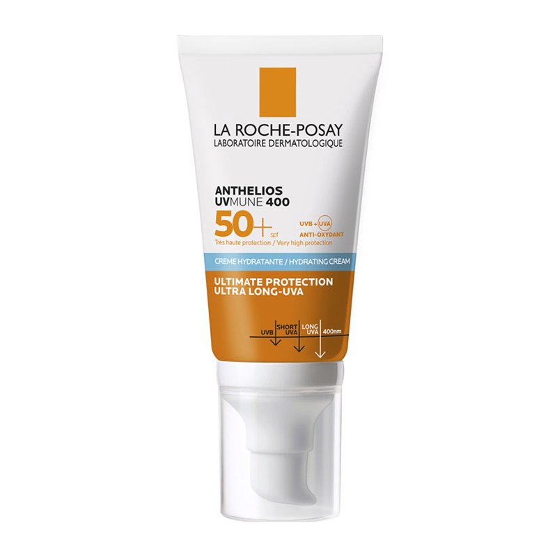 La Roche-Posay La Roche-Posay Anthelios UVMune 400 Hydrating Cream Spf50+, 50ml,Αντηλιακή Ενυδατική Κρέμα Προσώπου Πολύ Υψηλής Προστασίας