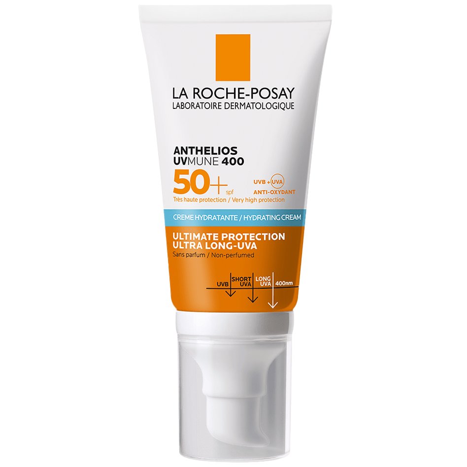 La Roche-Posay Anthelios UVMune 400 Hydrating Sun Cream Spf50+ Αντηλιακή, Ενυδατική Κρέμα Προσώπου Πολύ Υψηλής Προστασίας, Χωρίς Άρωμα 50ml φωτογραφία