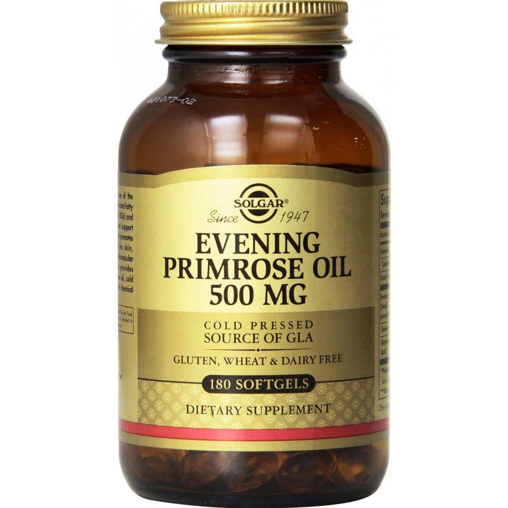 Solgar Evening Primrose Oil 500mg Συμπλήρωμα Διατροφής Ελαίου Νυχτολούλουδου για την Αντιμετώπιση των Προεμμηνορυσιακών Συμπτωμάτων 180 Softgels φωτογραφία