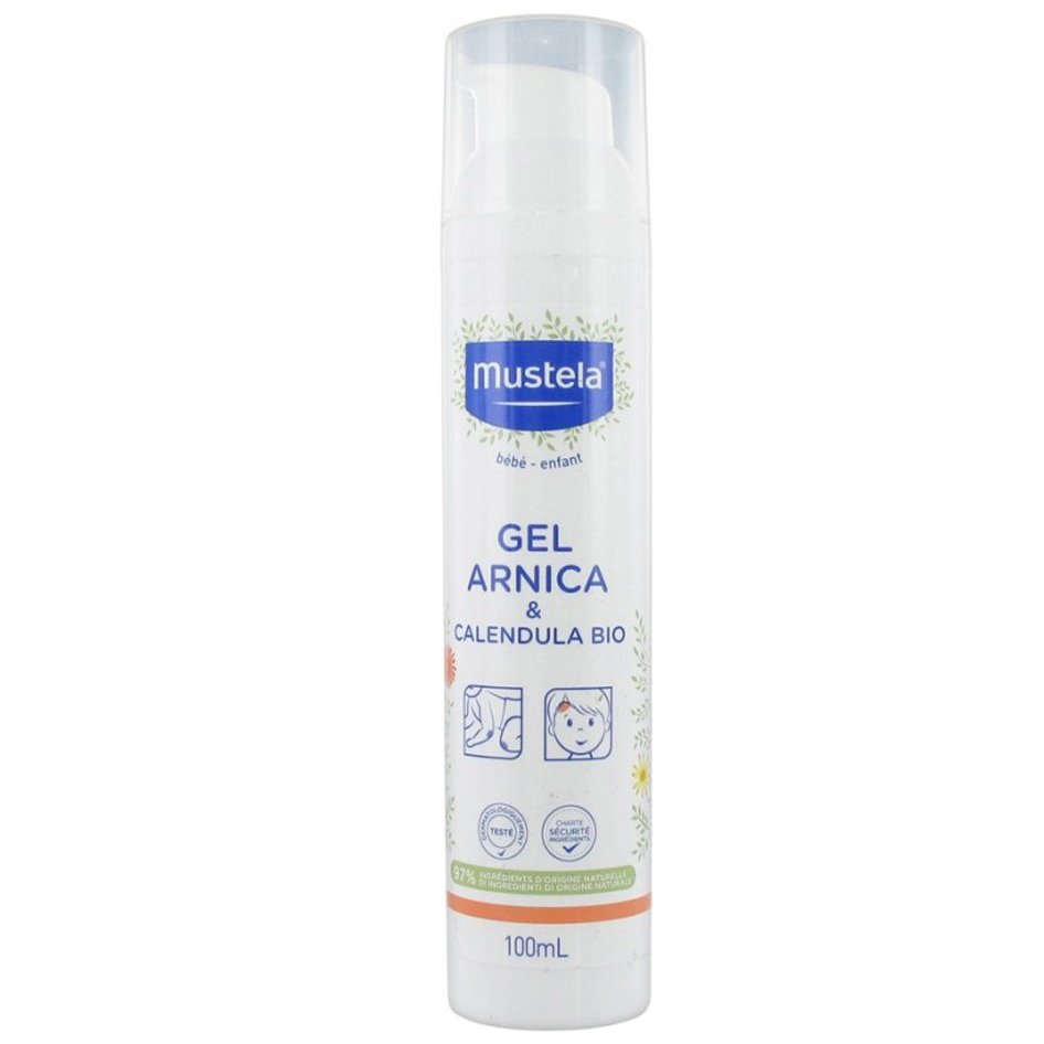 Mustela Mustela Gel Arnica & Calendula Bio Παρέχει Αναζοωγονητική, Καταπραυντική Ενυδάτωση στο Ερεθισμένο Δέρμα 100ml