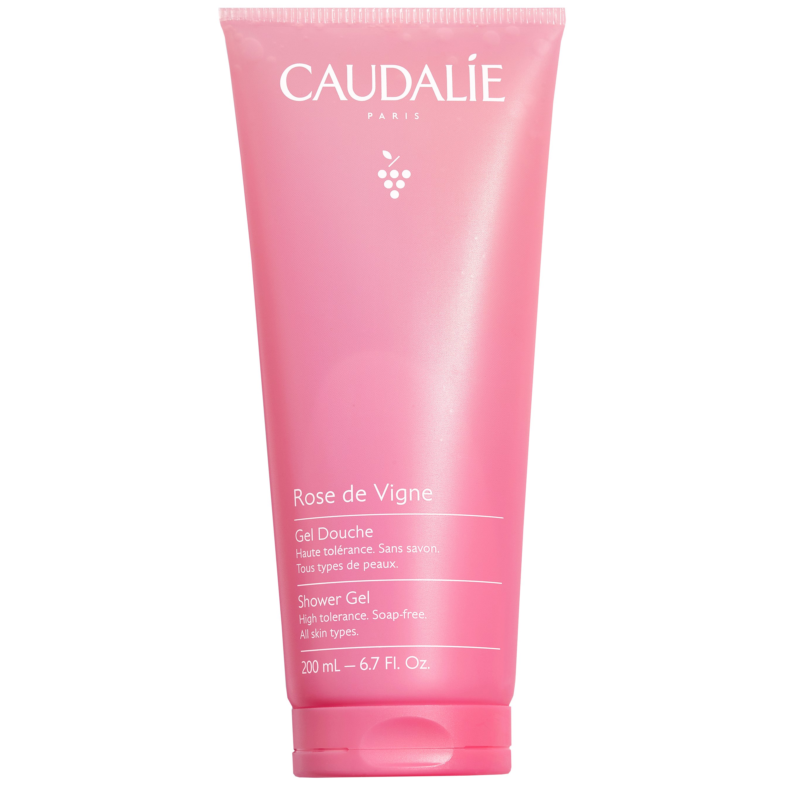 Caudalie Caudalie Rose De Vigne Shower Gel Απαλό Αφρόλουτρο με Διακριτικό Άρωμα Τριαντάφυλλο 200ml