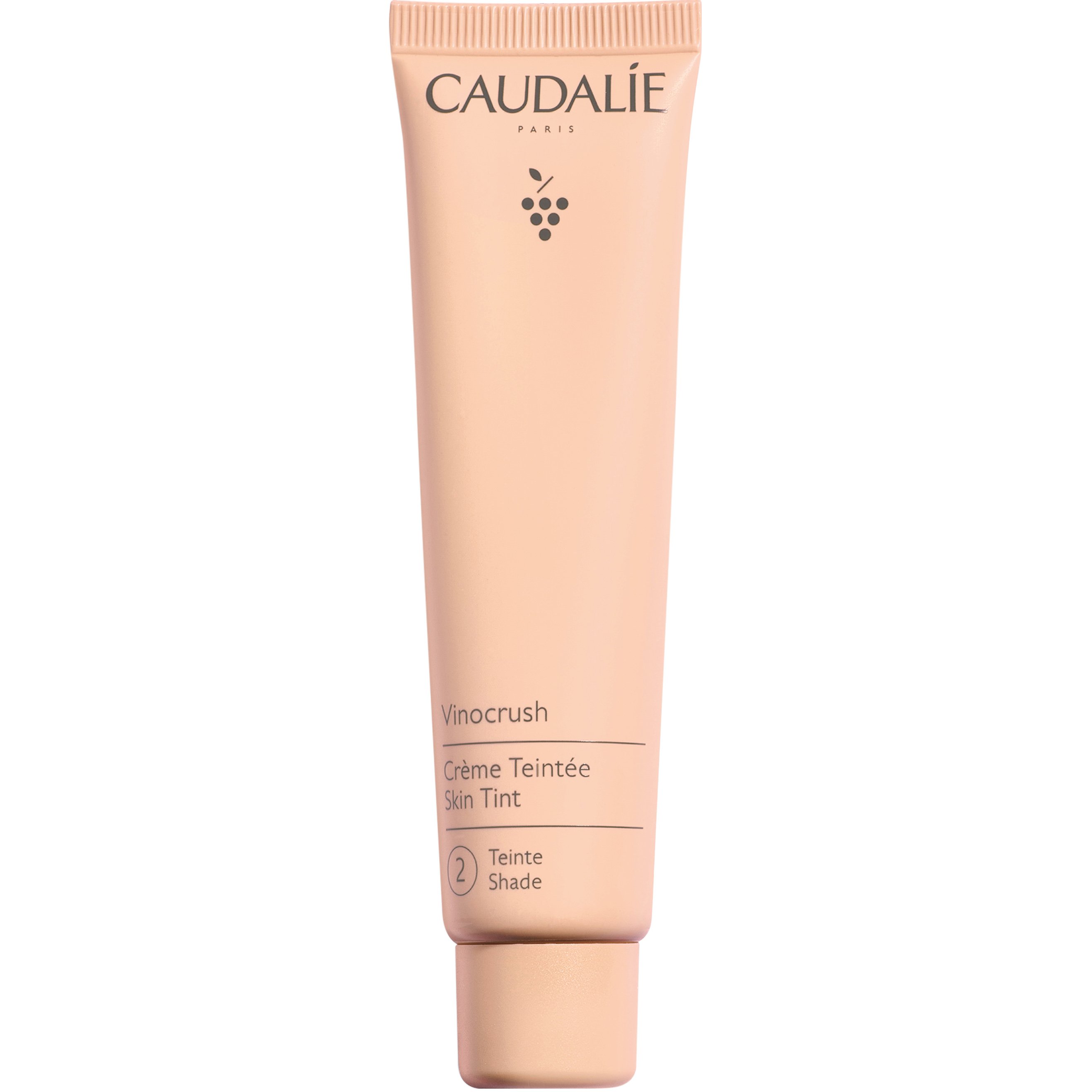 Caudalie Caudalie Vinocrush Skin Tint Ενυδατική - Καταπραϋντική Κρέμα Ημέρας με Υαλουρονικό Οξύ, Νιασιναμίδη & Φυσικές Χρωστικές 30ml - Shade 2