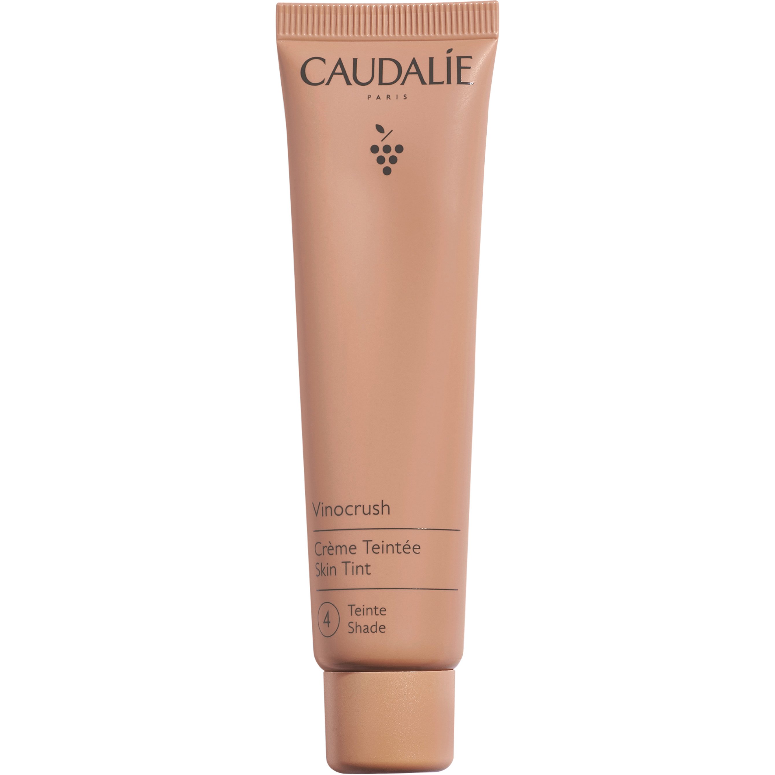 Caudalie Caudalie Vinocrush Skin Tint Ενυδατική - Καταπραϋντική Κρέμα Ημέρας με Υαλουρονικό Οξύ, Νιασιναμίδη & Φυσικές Χρωστικές 30ml - Shade 4