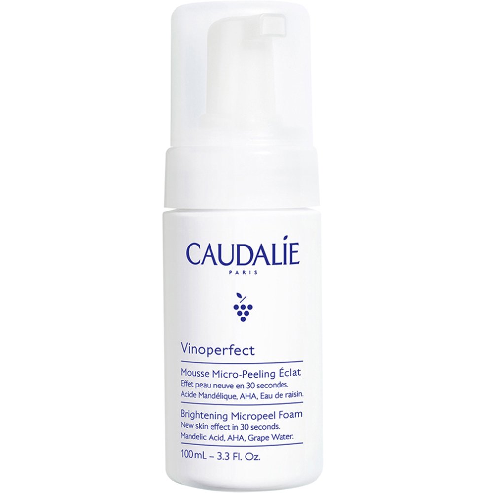 Caudalie Caudalie Vinoperfect Brightening Micropeel Απελπιστικός Αφρός Καθαρισμού Προσώπου με AHA 100ml