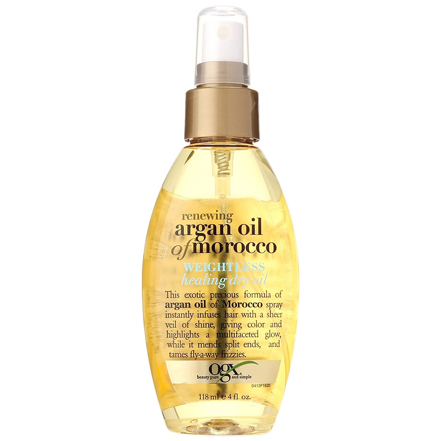 OGX OGX Argan Oil of Morocco Reviving Dry Oil Πολύτιμο Ξηρό Έλαιο Αναδόμησης σε Spray για Λάμψη στα Μαλλιά 118ml