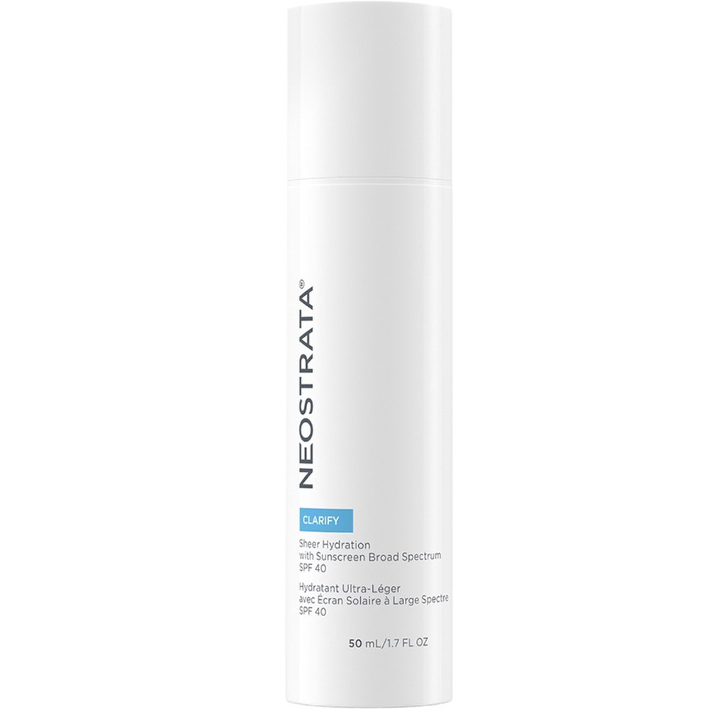 Neostrata Neostrata Clarify Sheer Hydration Sunscreen Broad Spectrum Spf40 Αντηλιακή Κρέμα Προσώπου με Υψηλό Δείκτη Προστασίας, Κατάλληλη για Λιπαρή Επιδερμίδα με Ατέλειες 50ml