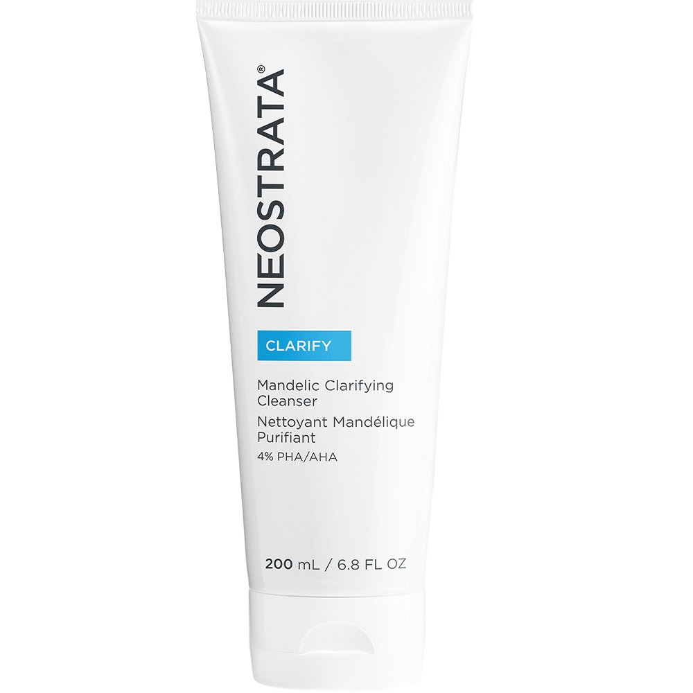 Neostrata Neostrata Clarify Mandelic Clarifying Facial Gel Cleanser 4% PHA Gel Καθαρισμού Προσώπου Κατάλληλο για Λιπαρό ή με Τάση Ακμής Δέρμα 200ml