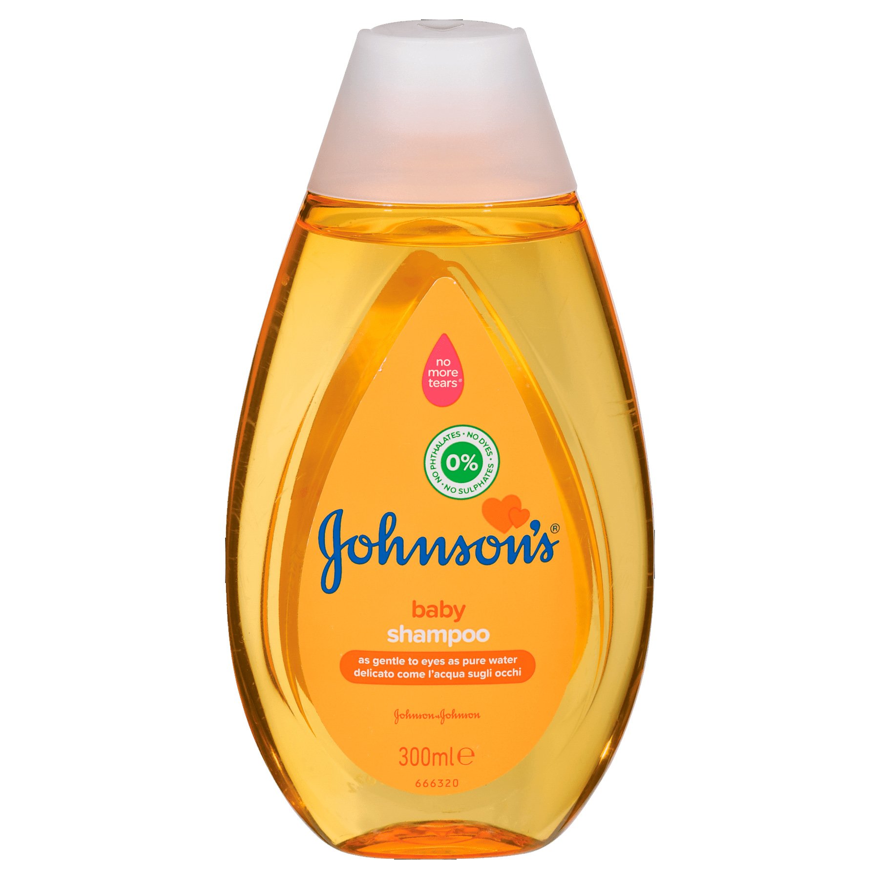 Johnson's Baby Shampoo Σαμπουάν Όχι πια Δάκρυα, Καθαρίζει Αποτελεσματικά Αφήνοντας τα Μαλλάκια του Μωρού Λεία και Λαμπερά 300ml φωτογραφία