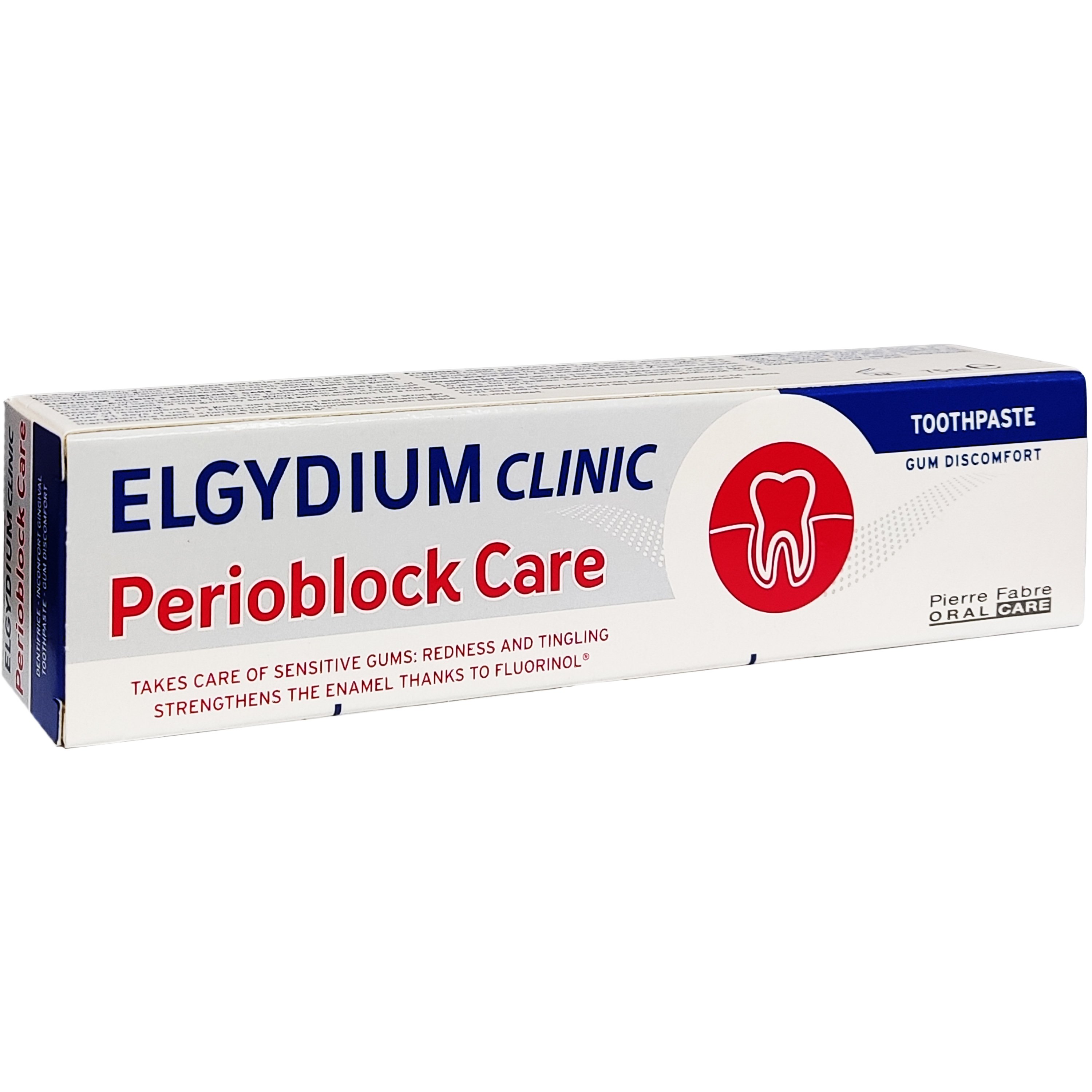 Elgydium Clinic Perioblock Care Teeth & Gums Οδοντόπαστα για τη Φροντίδα των Αδύναμων Ούλων 75ml φωτογραφία