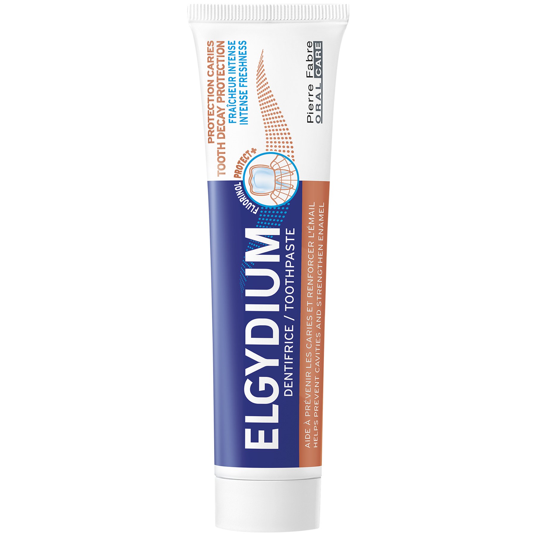 Pierre Fabre Oral Care Elgydium Tooth Decay Protection Toothpaste Οδοντόπαστα για Προστασία Κατά της Τερηδόνας & Ενίσχυση του Σμάλτου 75ml