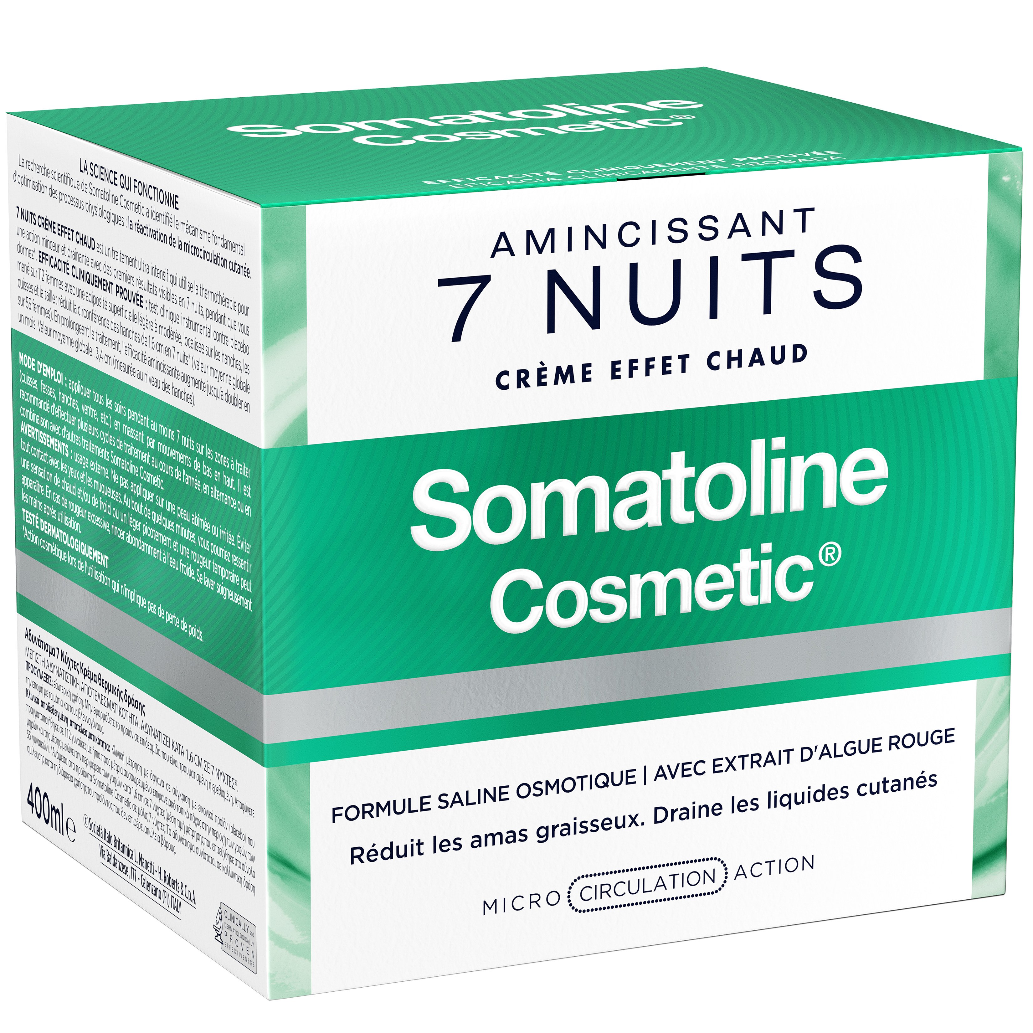 Somatoline Somatoline Cosmetic Slimming Cream Ultra-Intensive 7 Nights Κρέμα για Εντατικό Αδυνάτισμα 7 Νύχτες 400ml